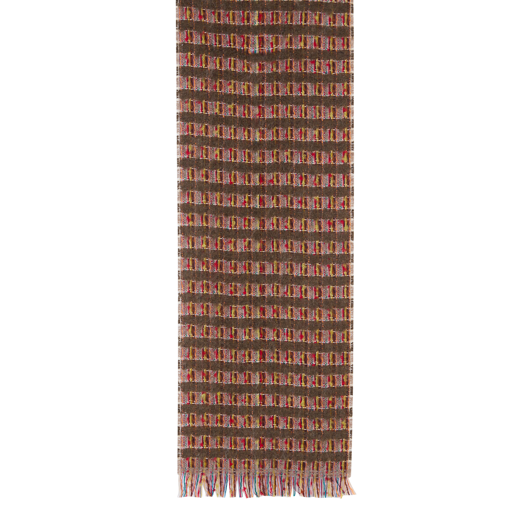 Karierter Schal LA FEE MARABOUTEE Grun