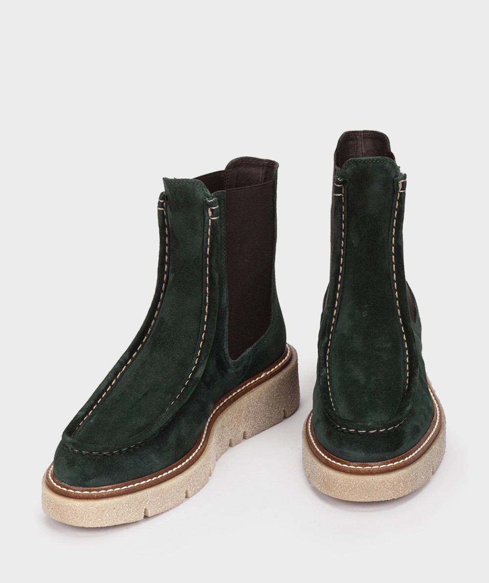 Green suede boot PEDRO MIRALLES Green