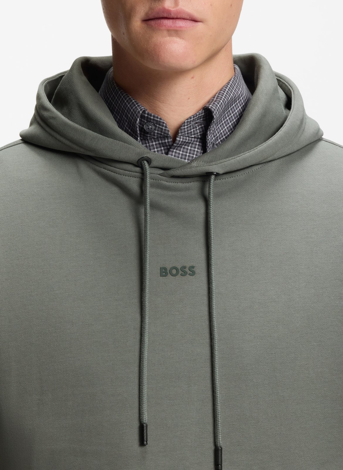 Cotton tracksuit BOSS Silver