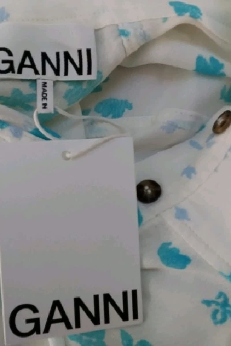 Dress GANNI - Seconde Main White