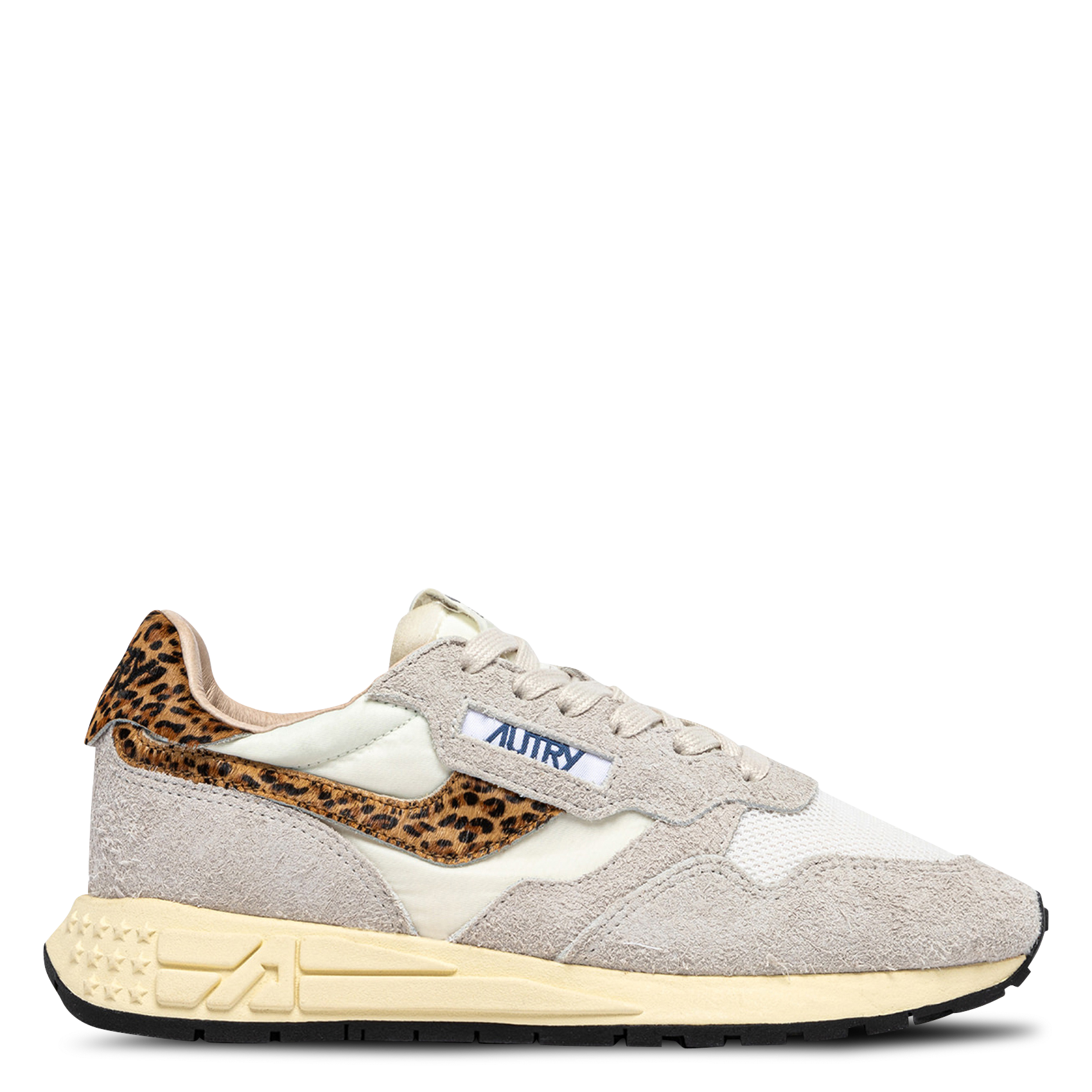 Baskets basses bi-matière AUTRY Multicolore
