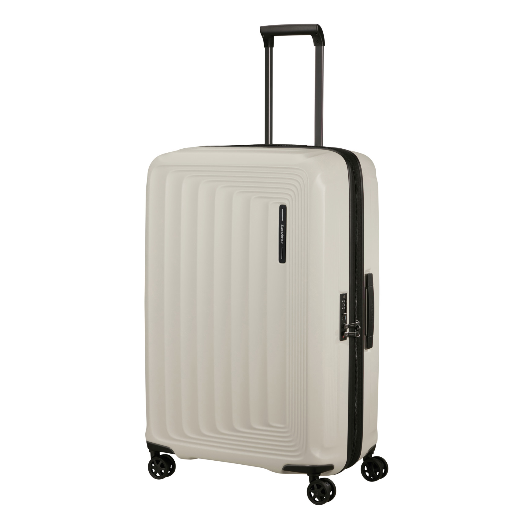 Nuon 4-wheel large suitcase SAMSONITE Beige
