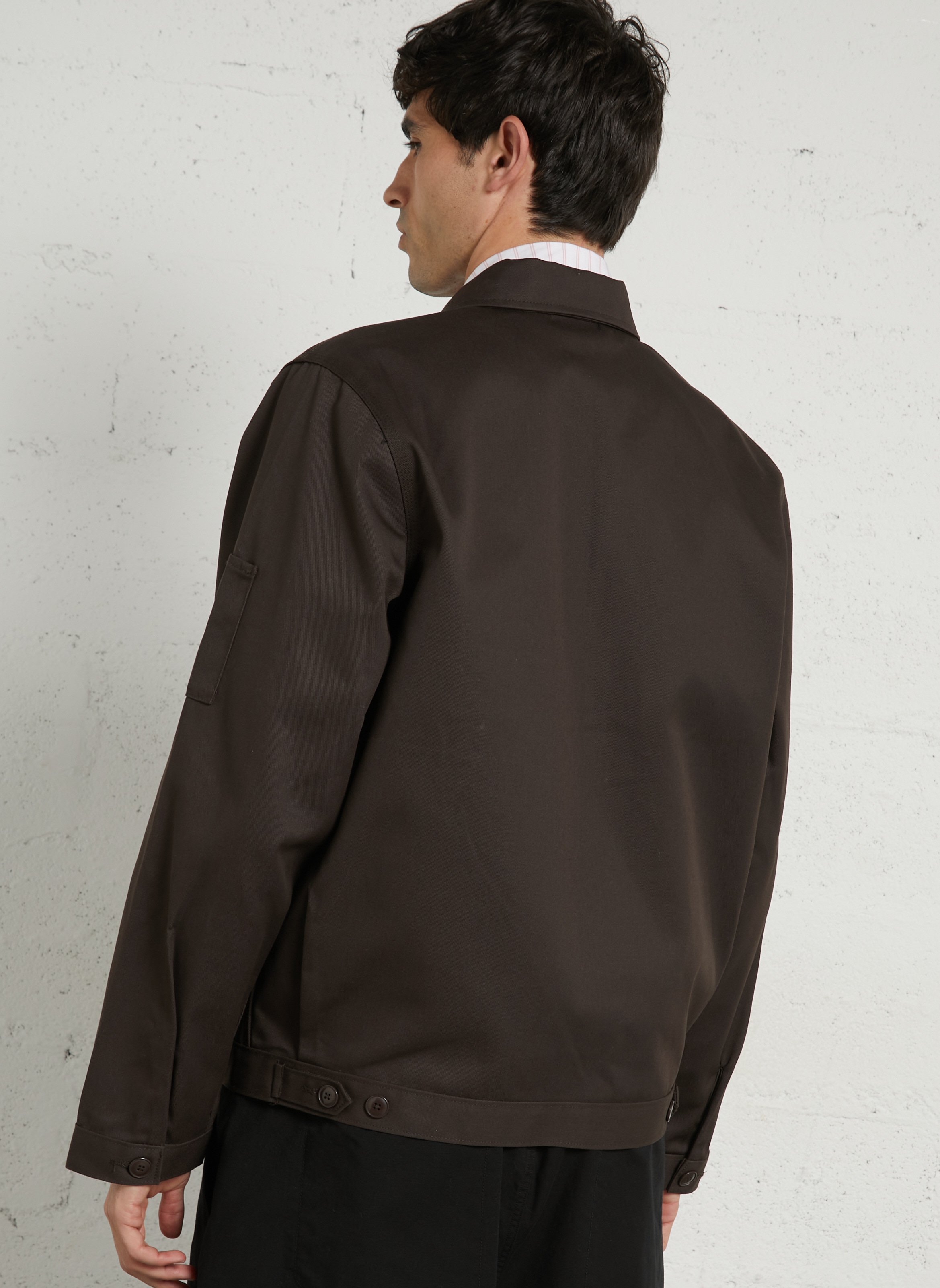 Gerade geschnittene Jacke mit Reißverschluss DICKIES Blau