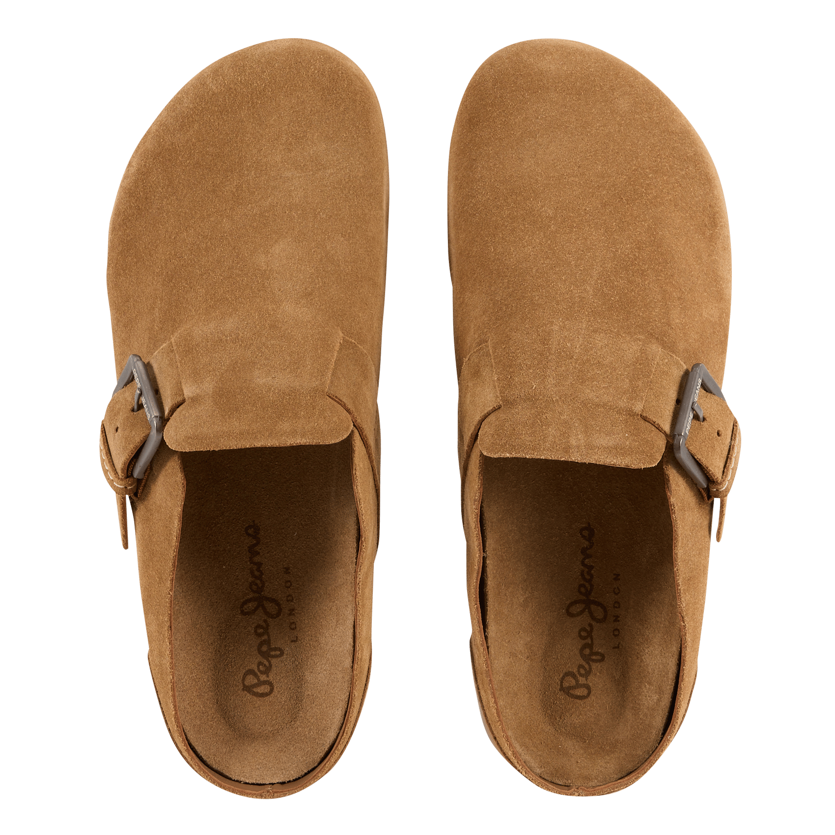 Leren instappers PEPE JEANS Bruin