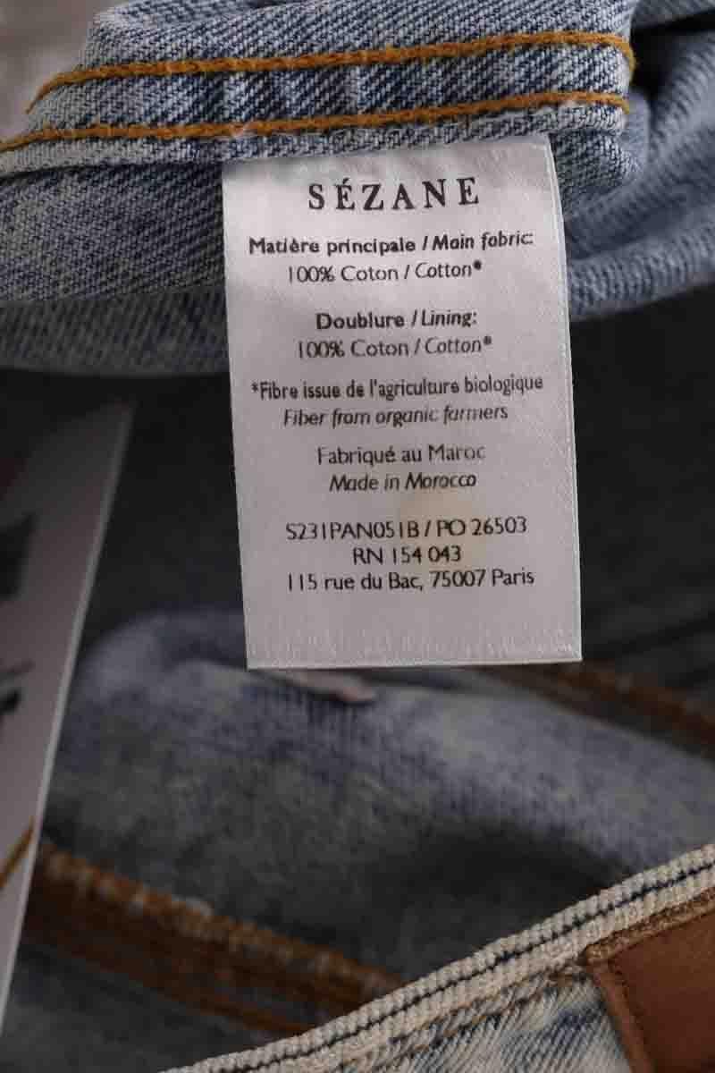 Straight jeans SEZANE - Seconde main Blue