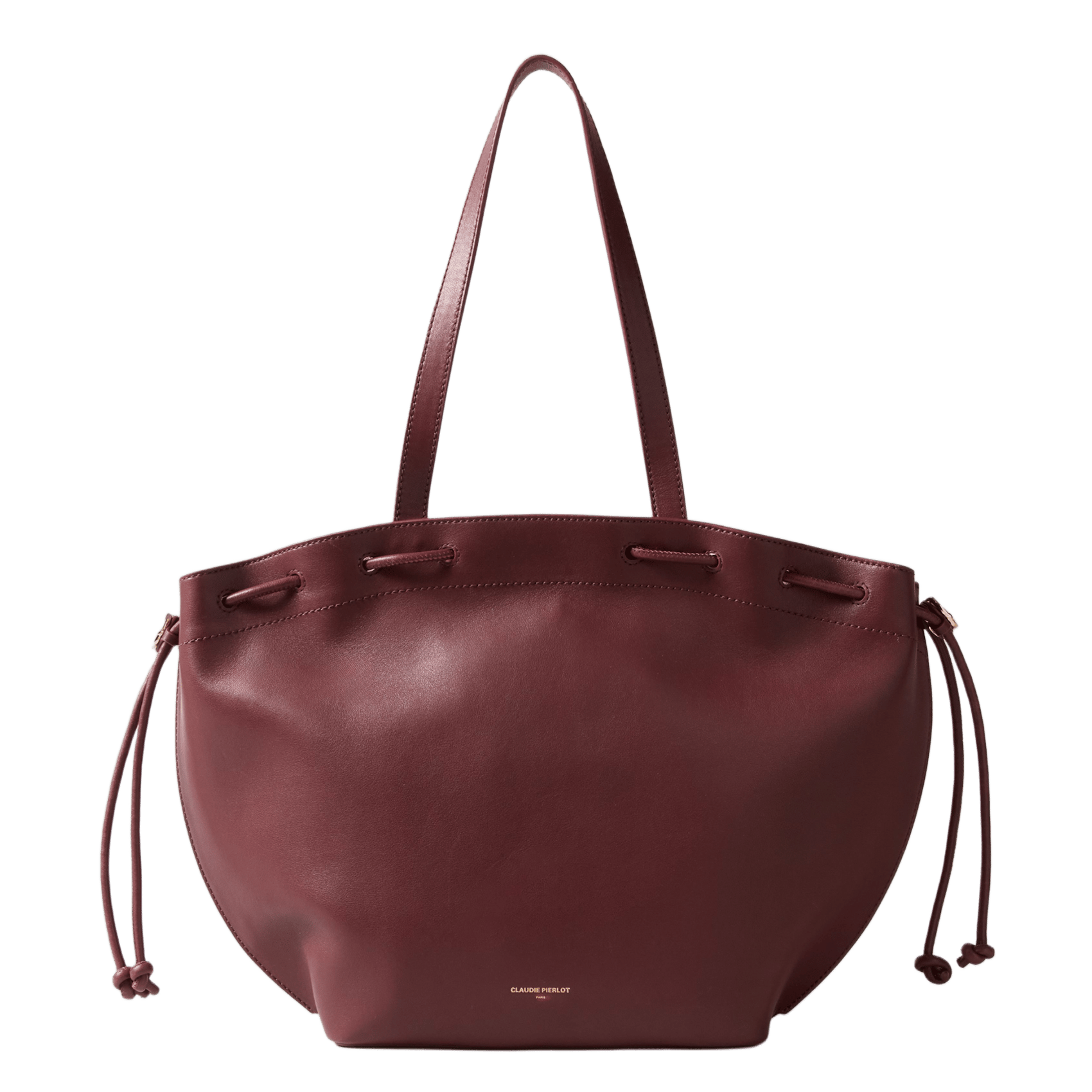 Sac porté épaule en cuir CLAUDIE PIERLOT Rouge