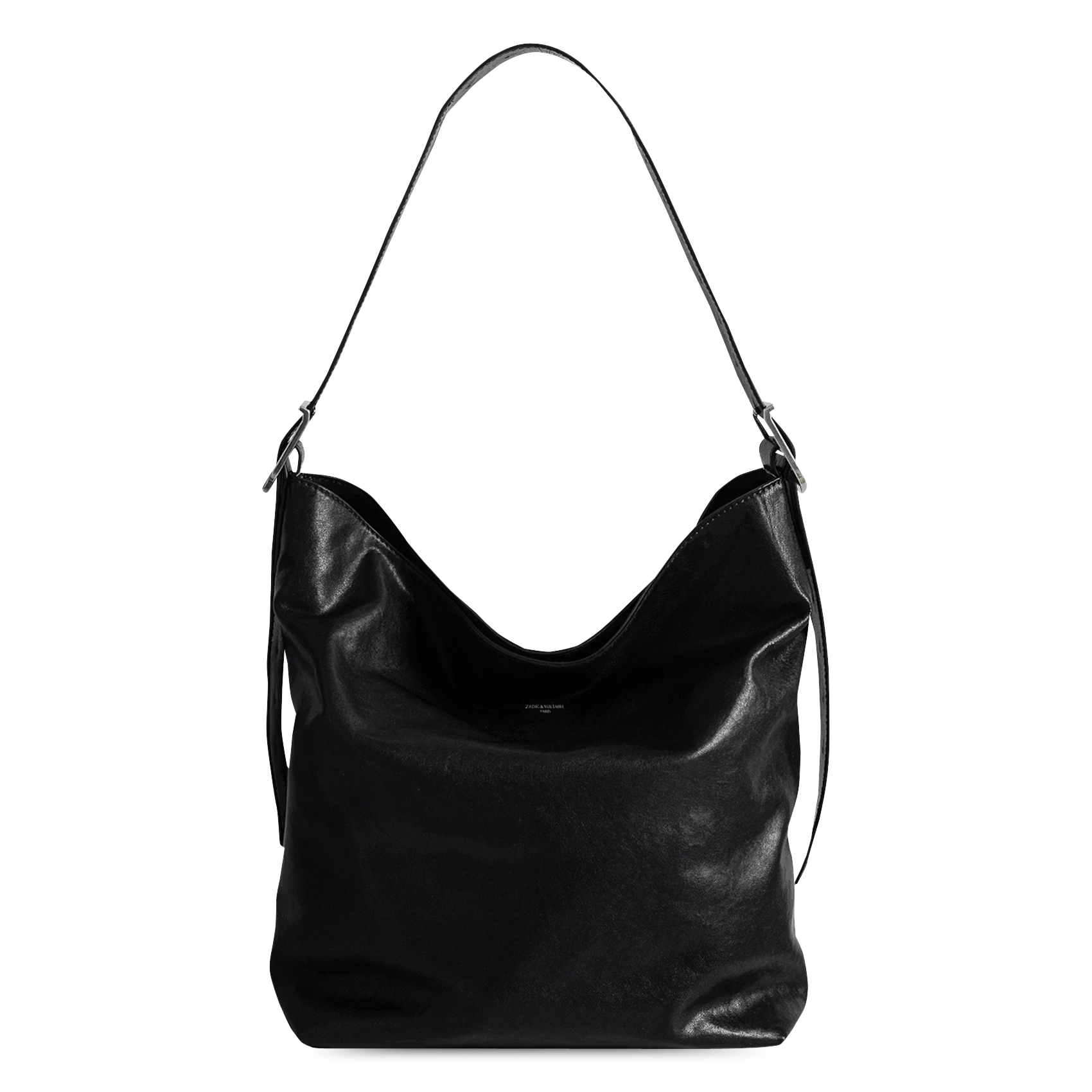 Leather tote bag ZADIG&VOLTAIRE Black