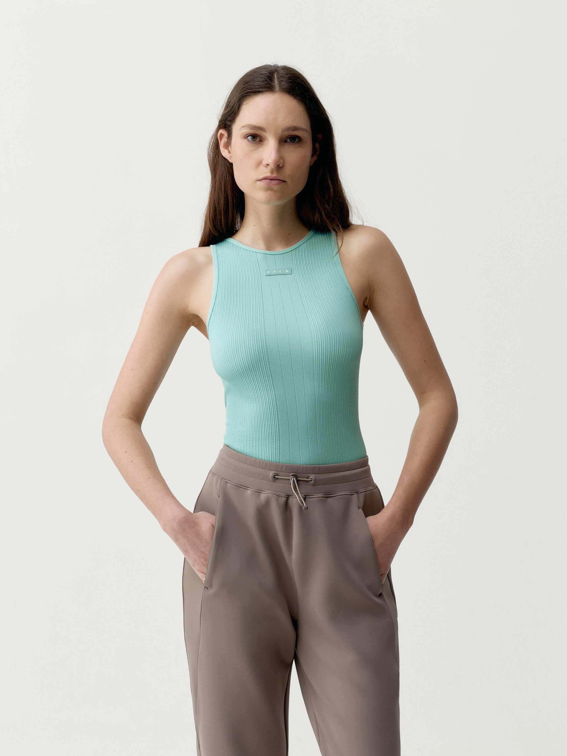 Seamless sleeveless sports t-shirt BORN