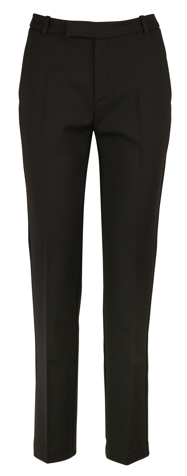 Pantalon fuselé en coton mélangé IKKS Noir