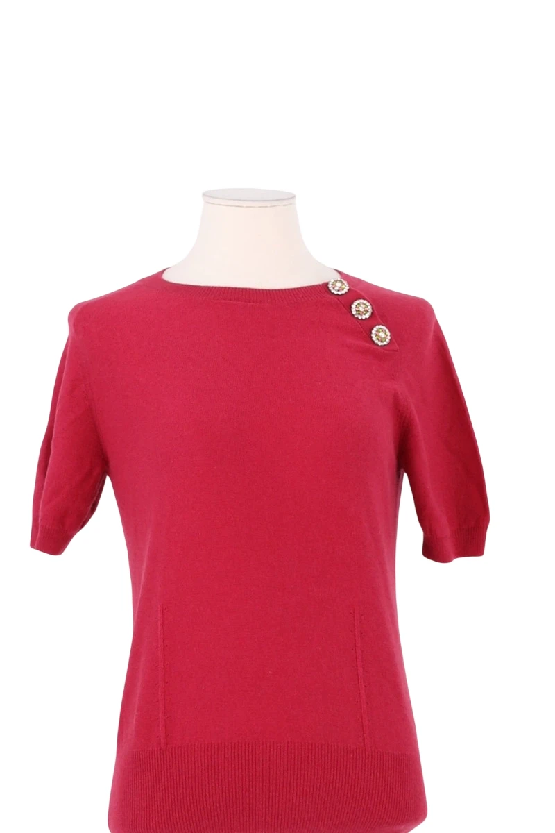 Sweater TARA JARMON - Seconde Main Pink