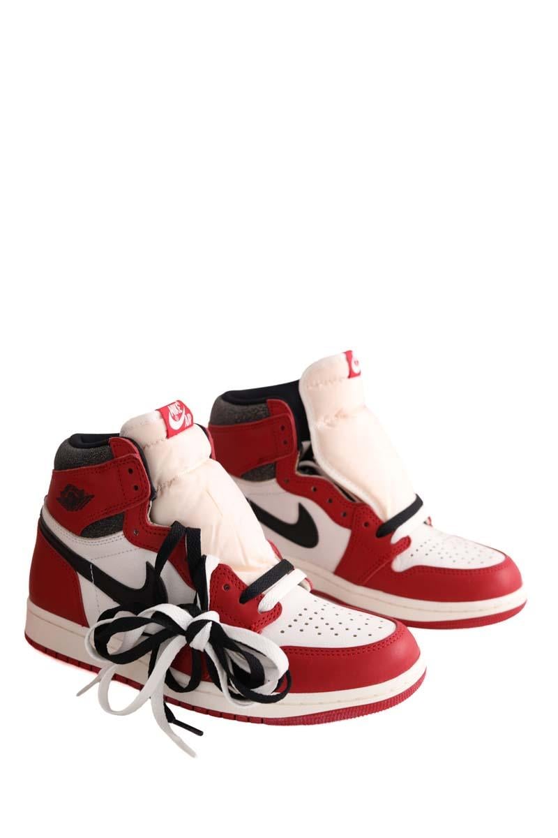 Baskets NIKE - Seconde Main Rouge