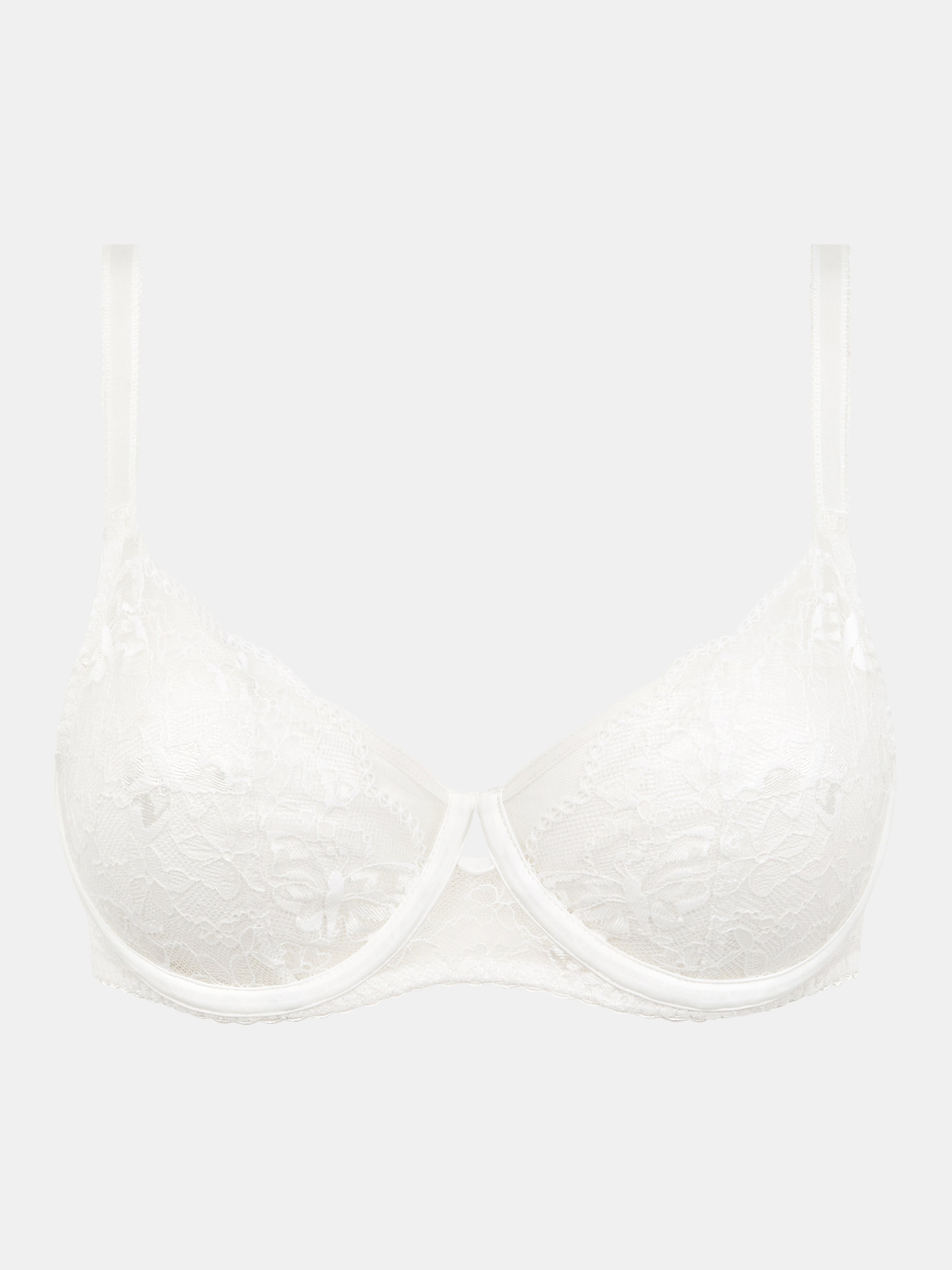 Demi-cup bra CHANTELLE PULP White