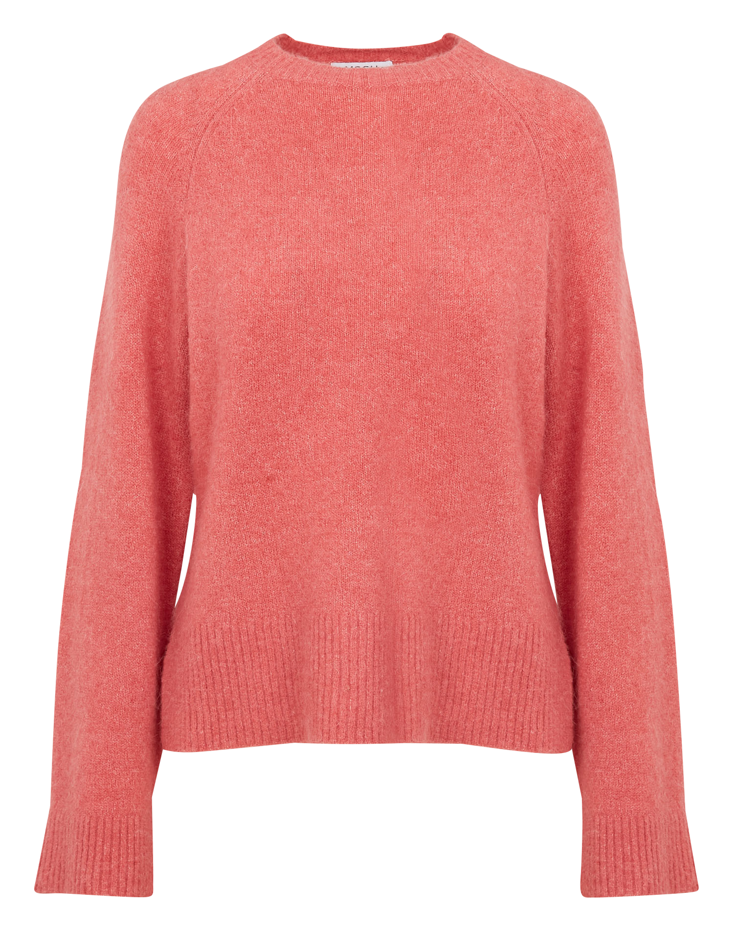 Pull droit à col rond MOSS COPENHAGEN Rouge