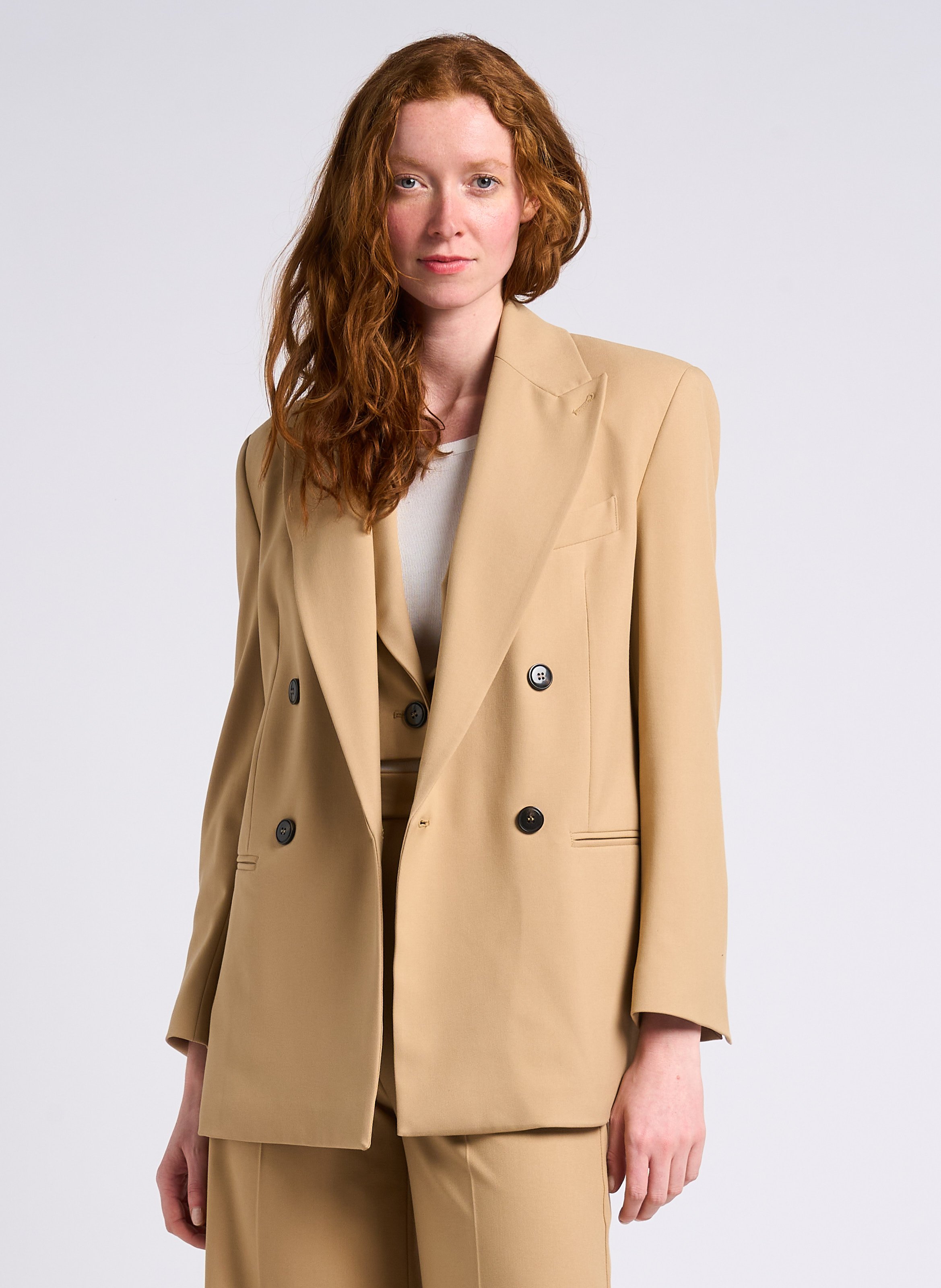 Camel suit jacket best sale