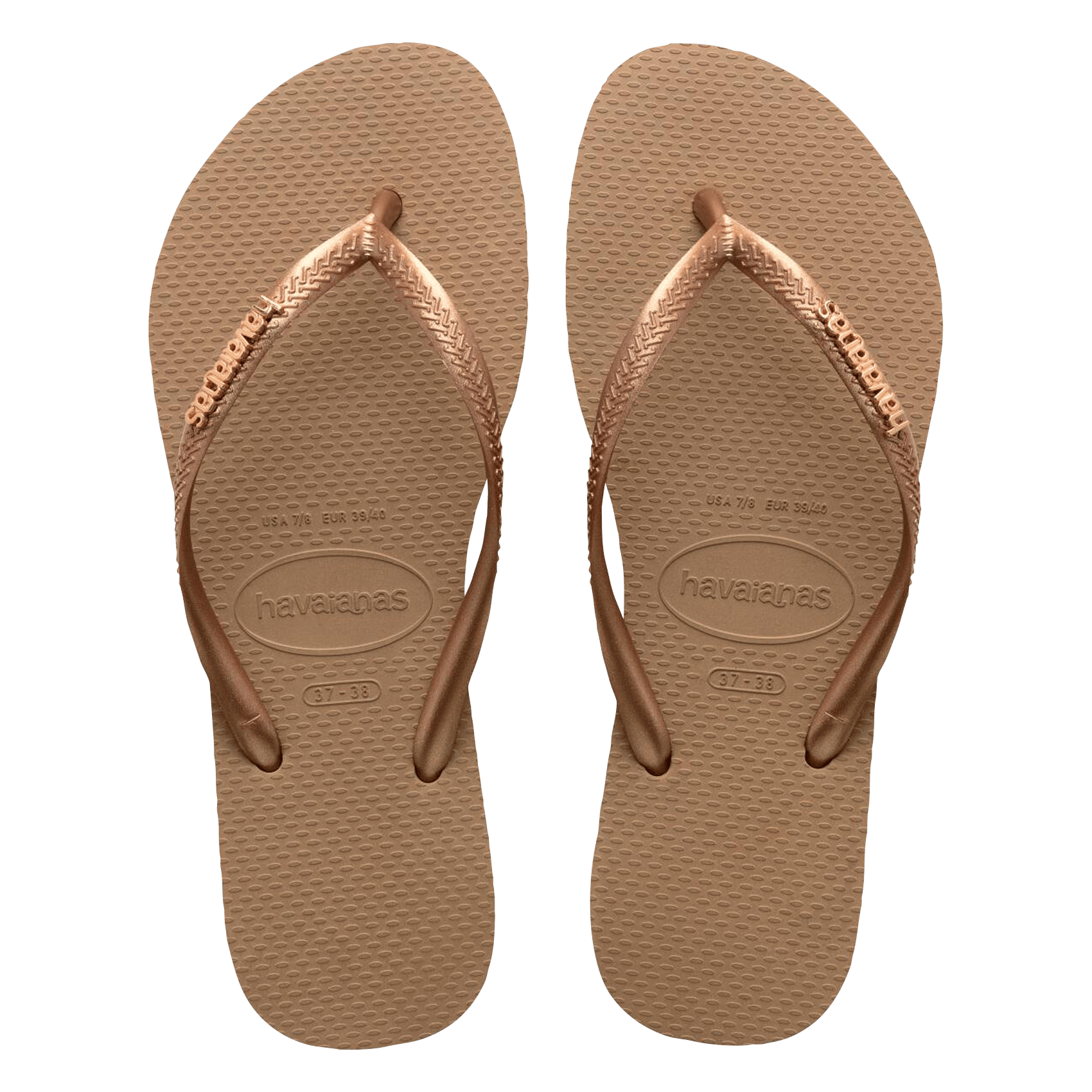 Havaianas Slim metallic logo HAVAIANAS Pink