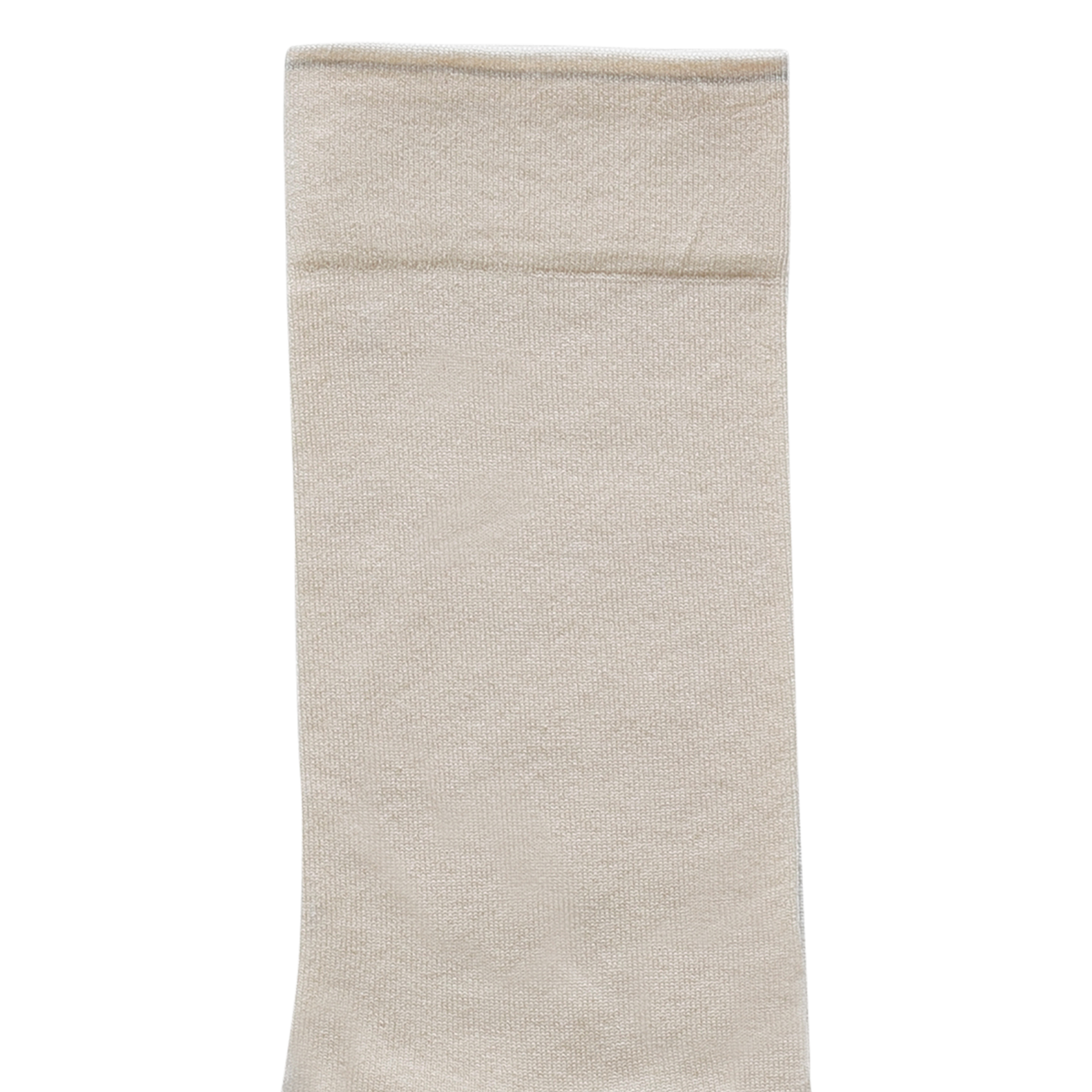 Chaussettes à maille fine en coton mélangé BONNE MAISON Blanc