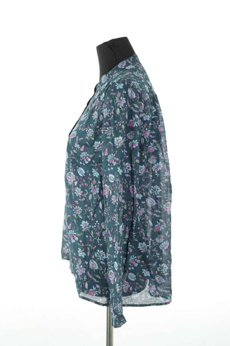 Cotton blouse ISABEL MARANT ÉTOILE - SECONDE MAIN Blue