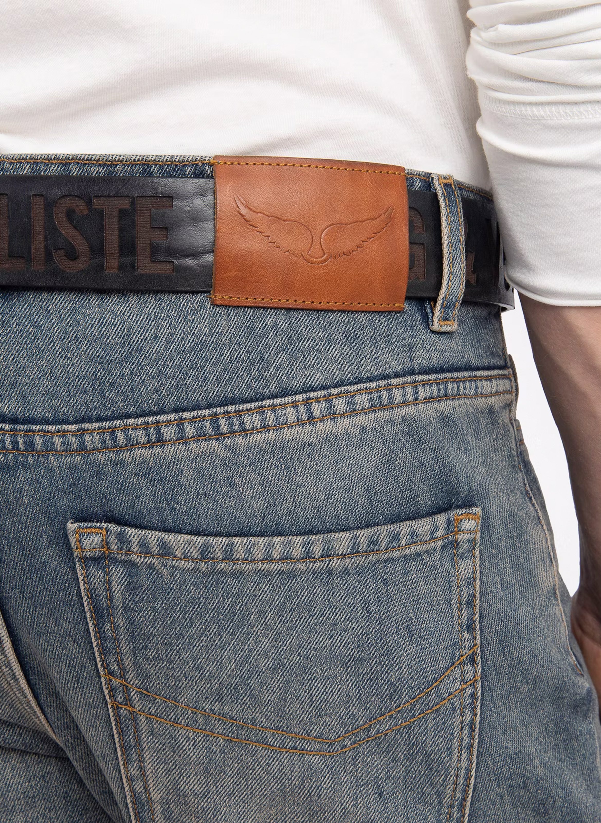 Cotton straight jeans ZADIG&VOLTAIRE Blue