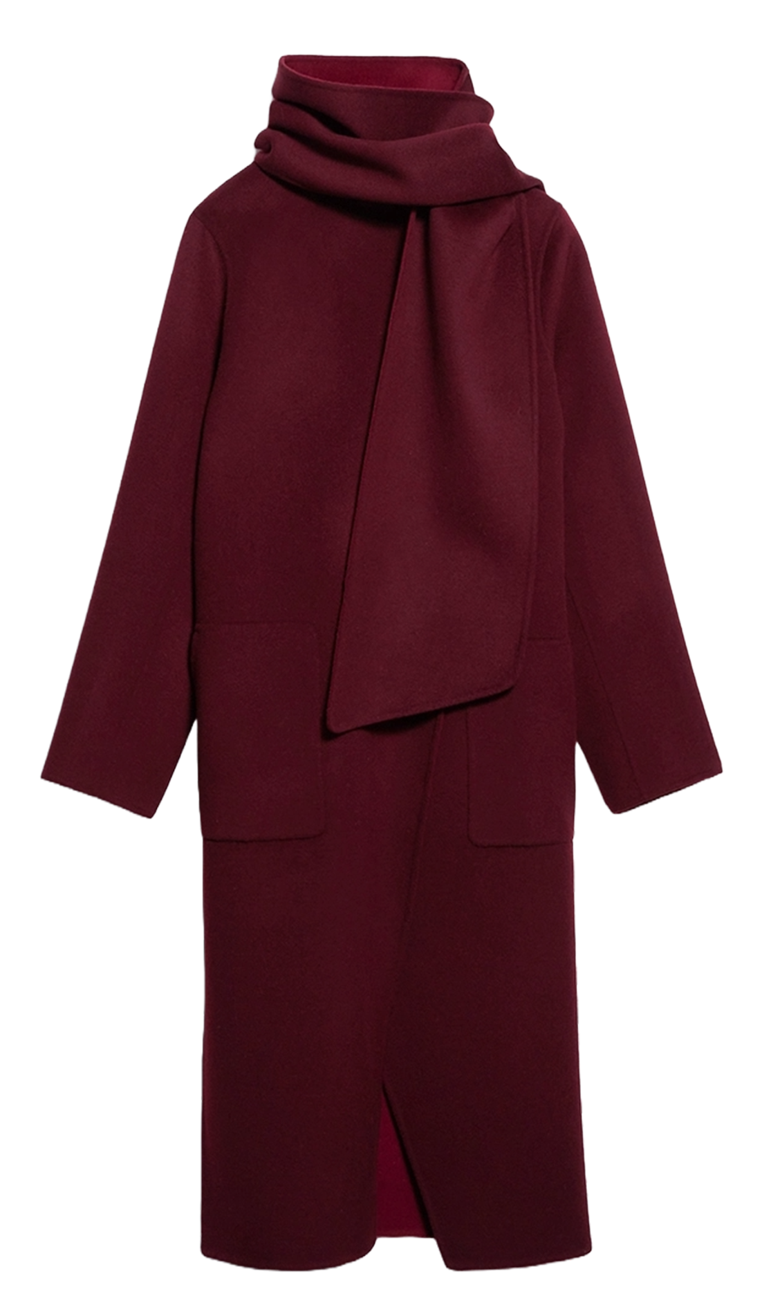 Jas van alpacawol VANESSA BRUNO Rood