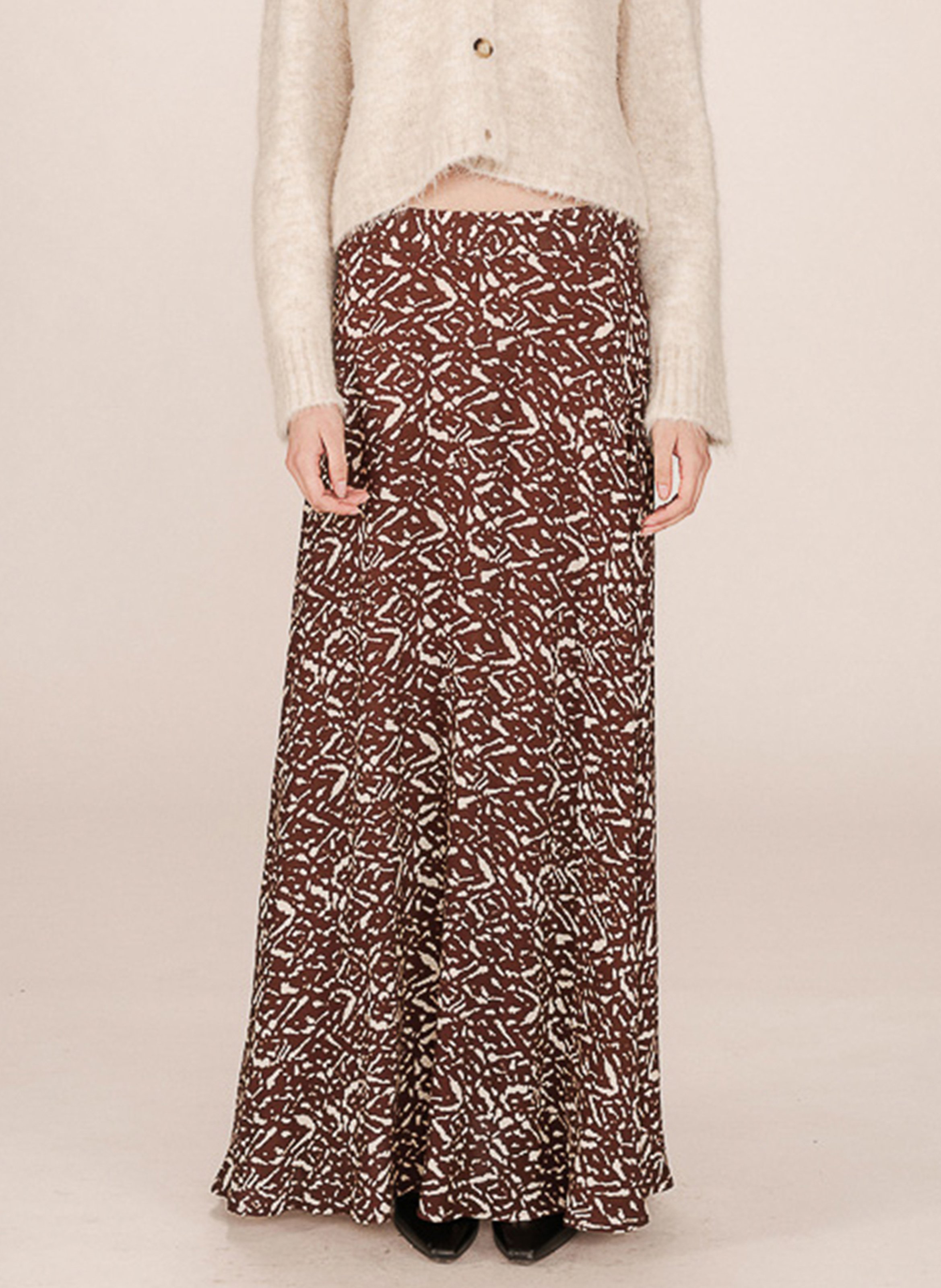 Langer Rock mit Muster GRACE ET MILA