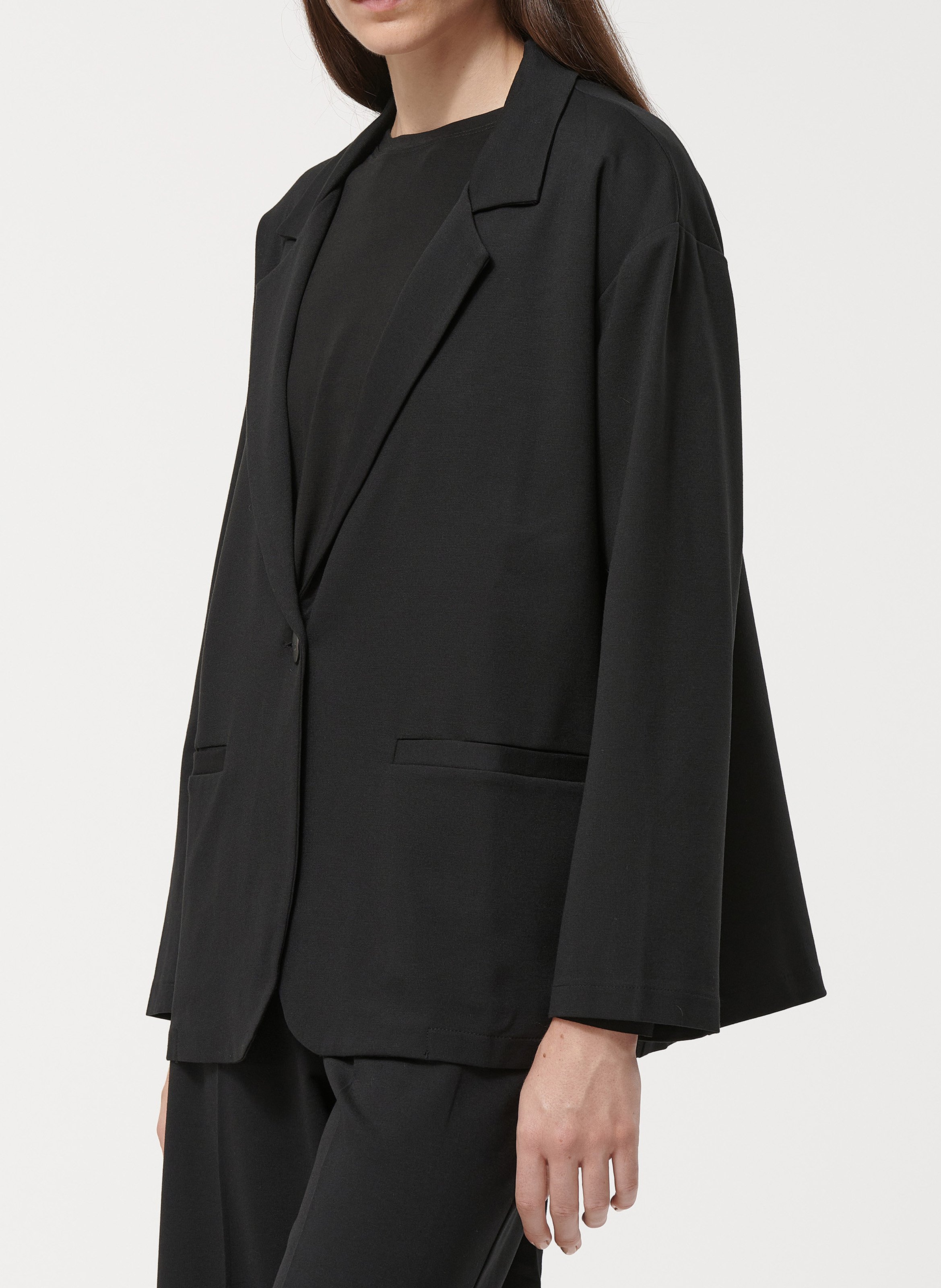 Veste col tailleur HUMILITY Noir