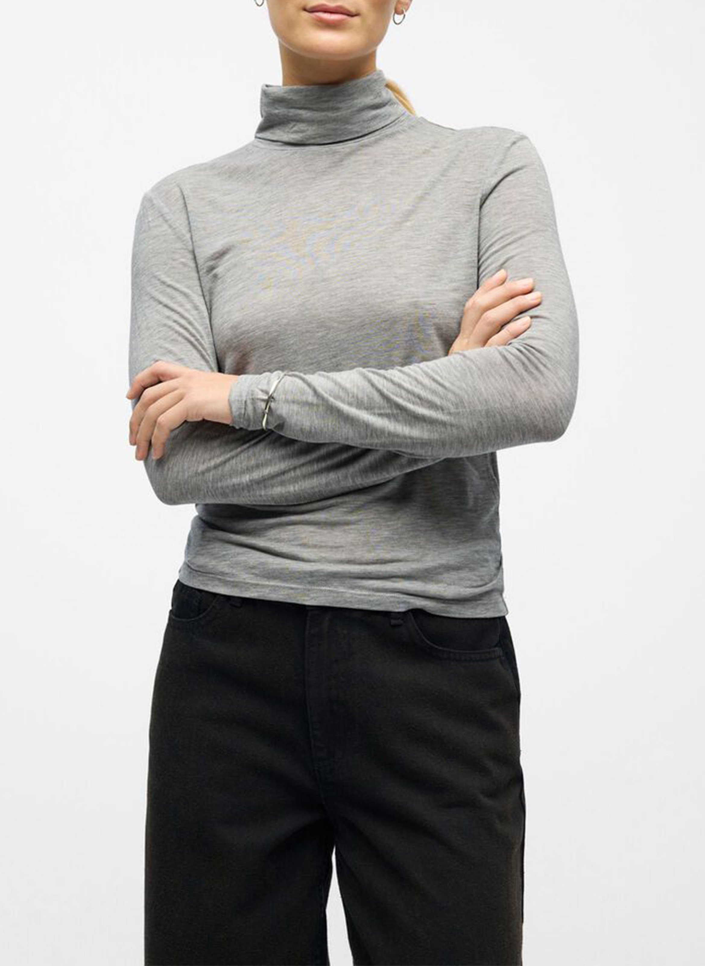 Trui met opstaande kraag OBJECT