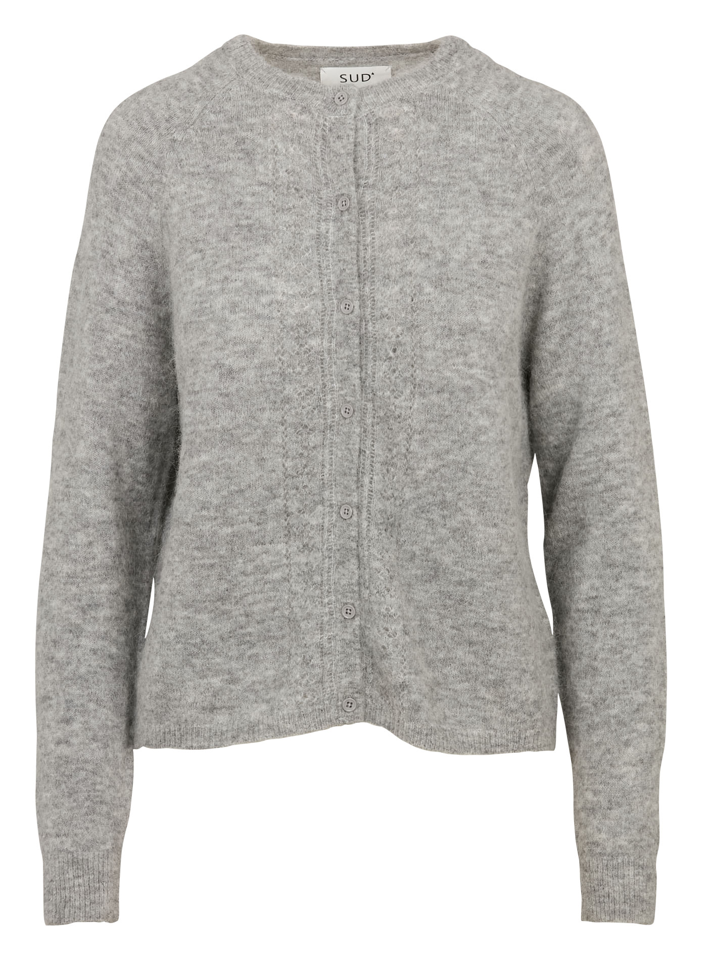 Gilet col rond SUD EXPRESS Gris