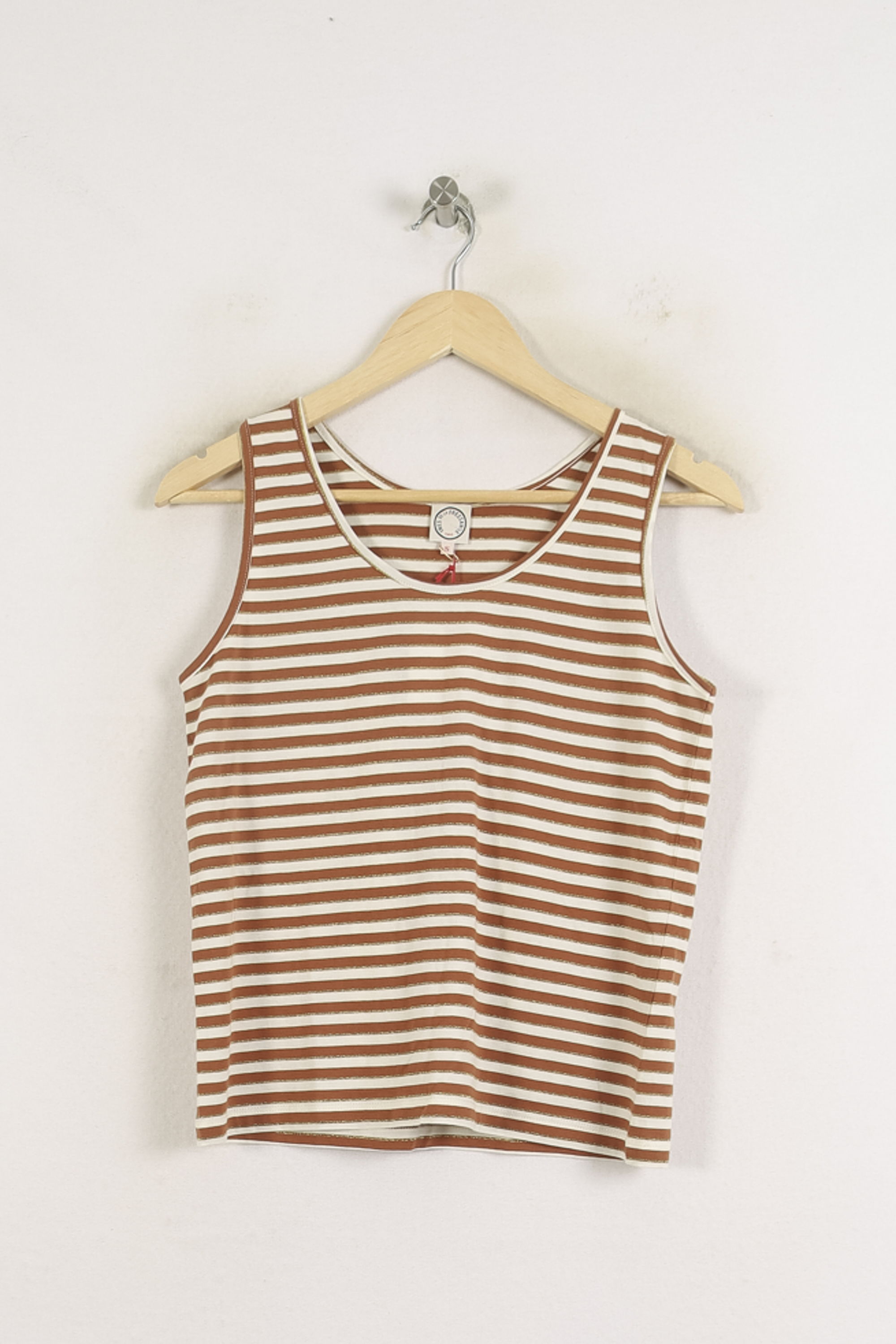 Top & tank top INES DE LA FRESSANGE - Seconde main Brown