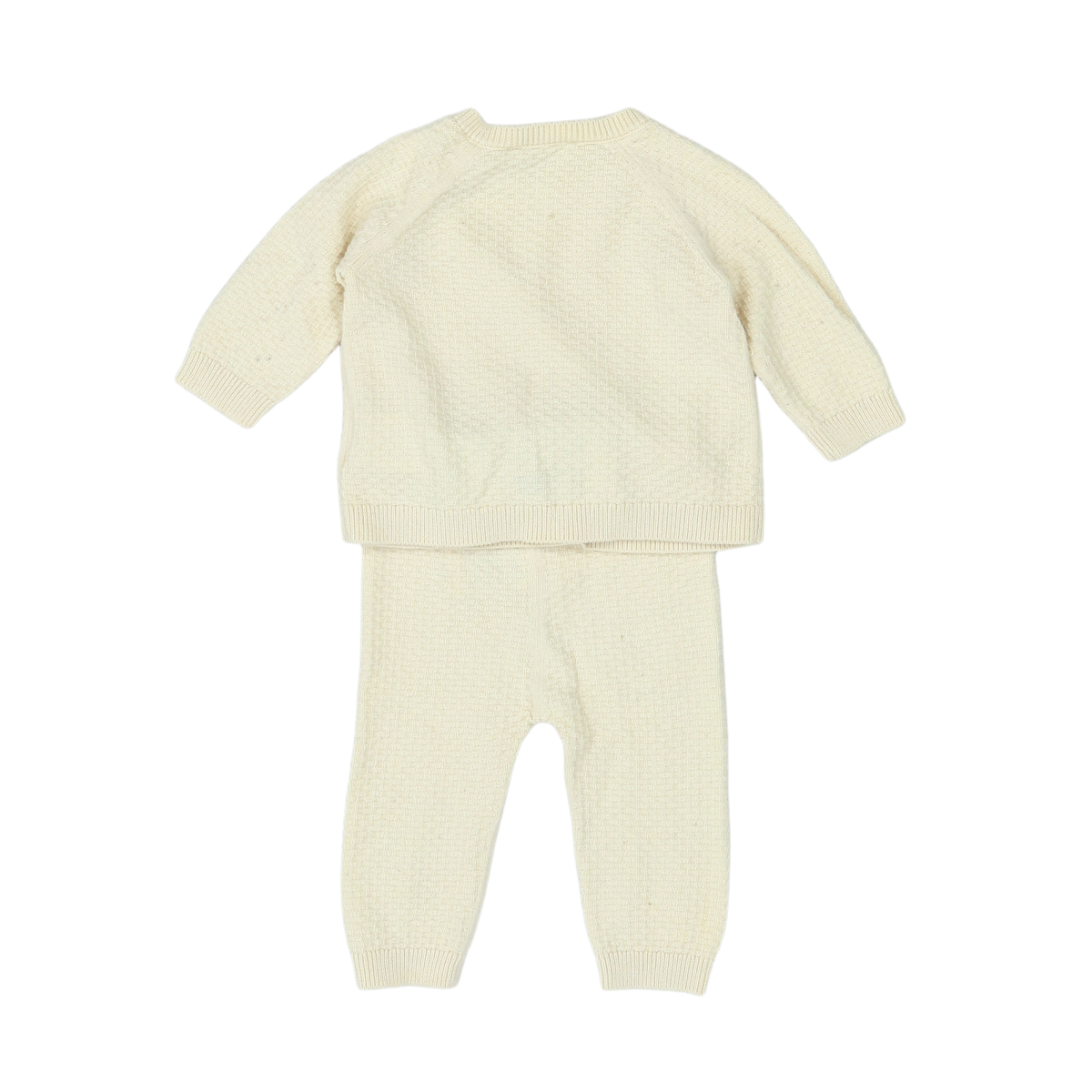Beige baby set - 3 months BONPOINT - Seconde Main Beige