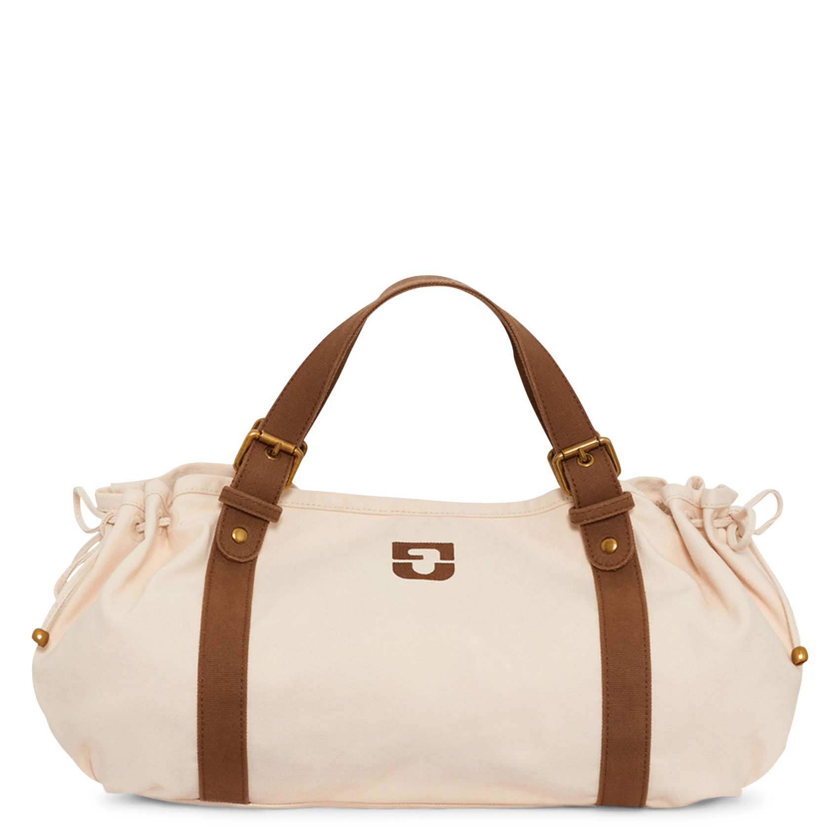 Zweifarbige Leinentasche GERARD DAREL Beige