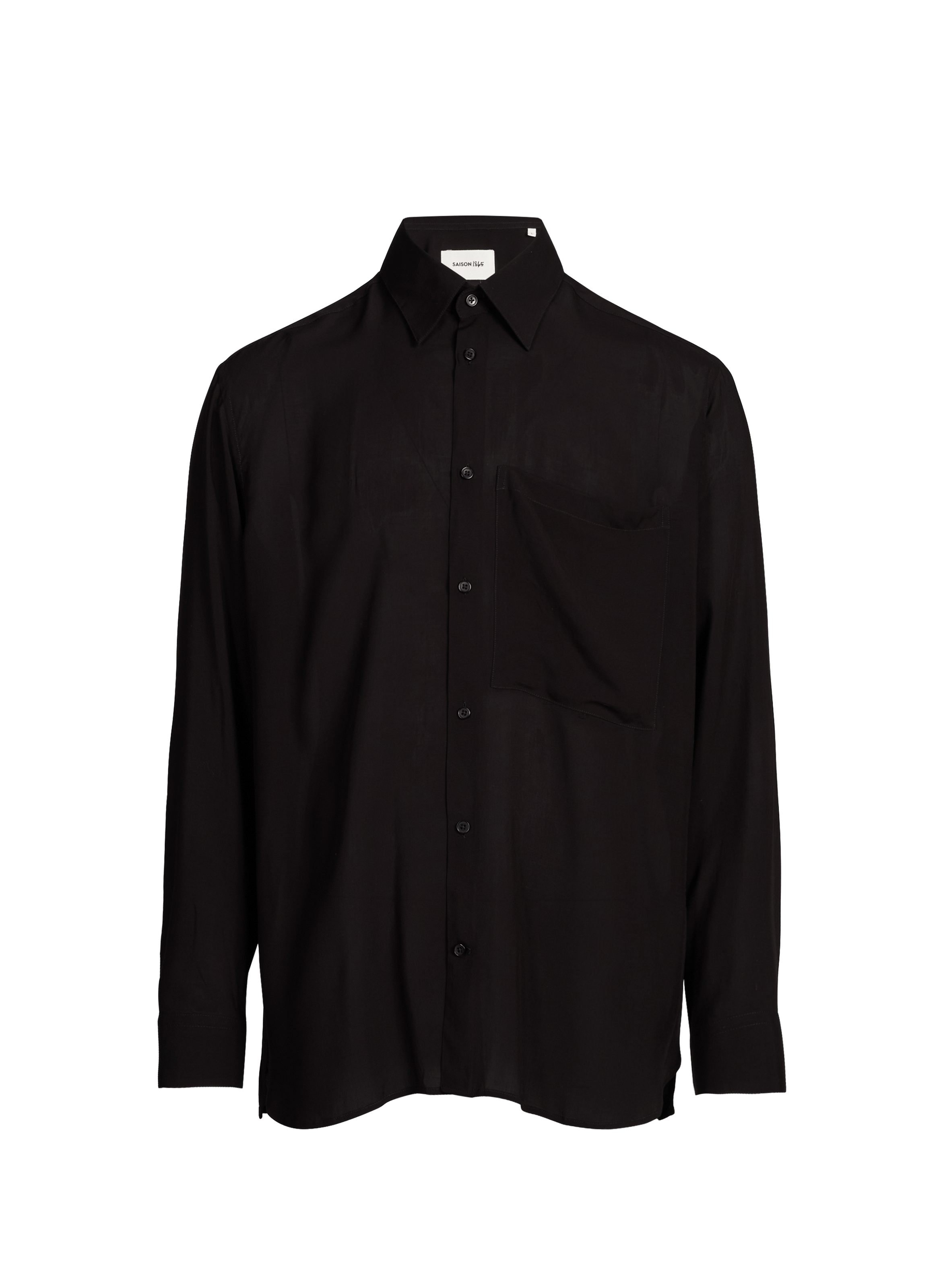 Straight shirt SAISON 1865 Black