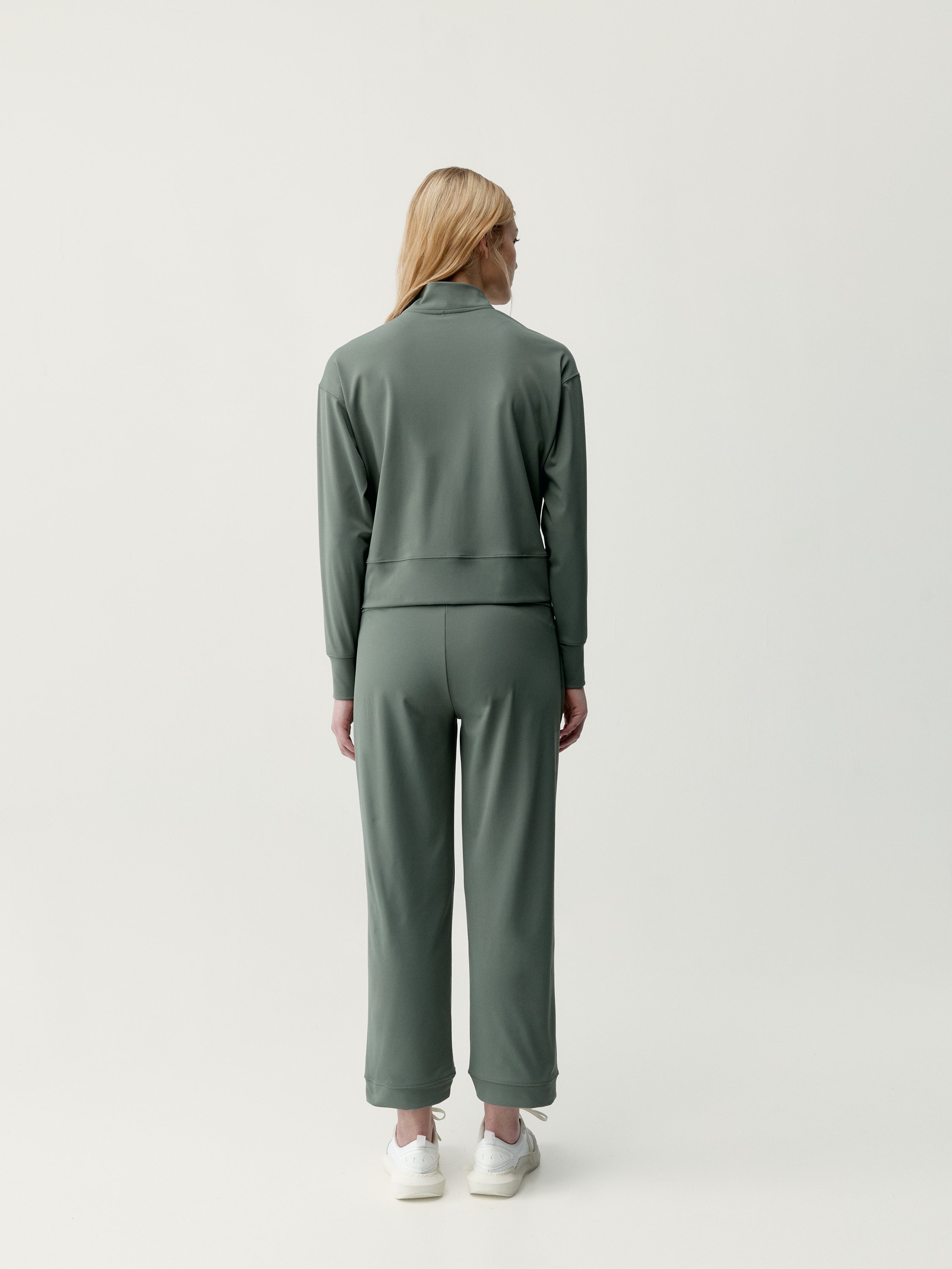 Veste de sport zippée performance athleisure egan BORN Vert