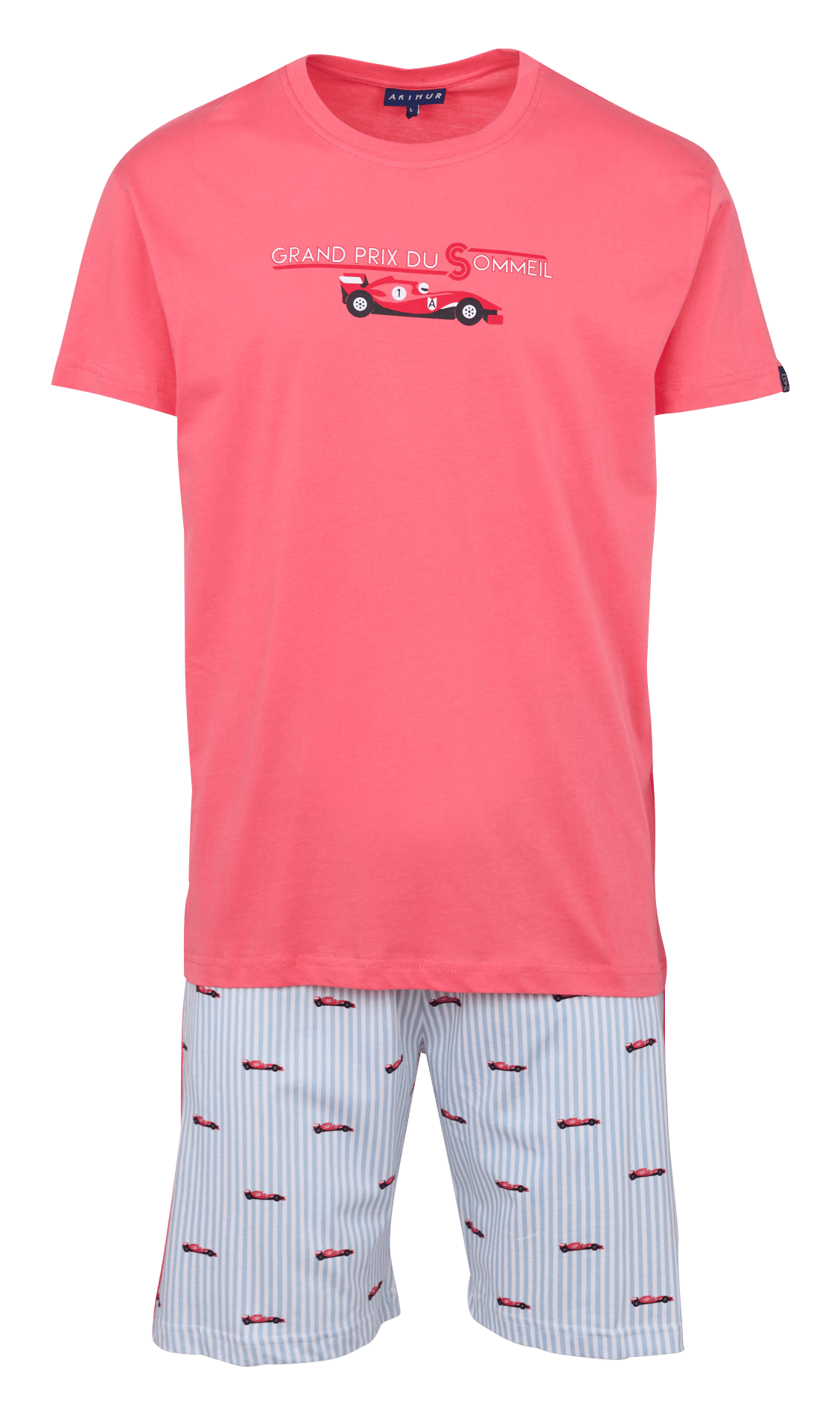 Ensemble pyjama en coton ARTHUR Bleu