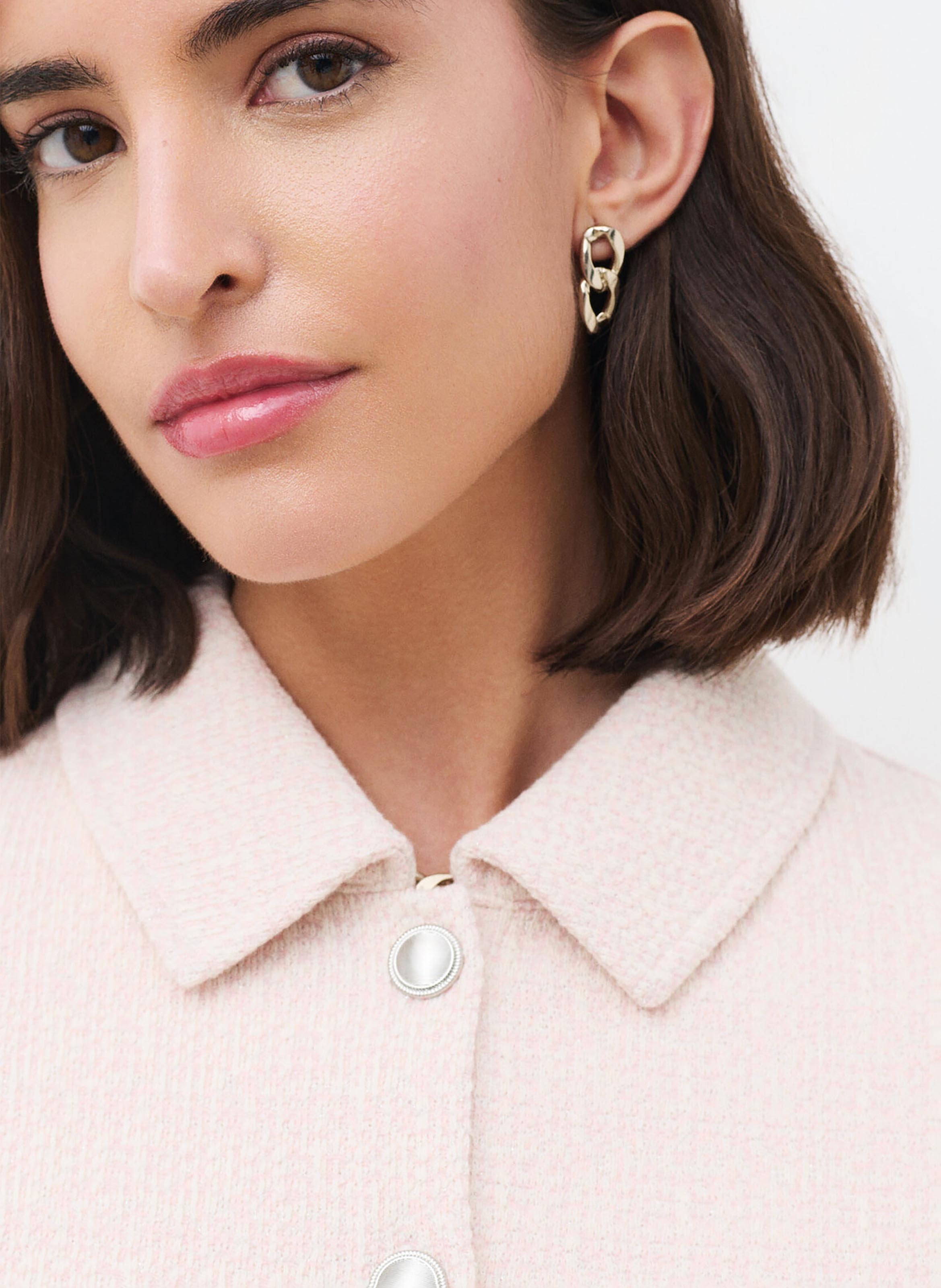 Chemise col classique CAROLL Pink