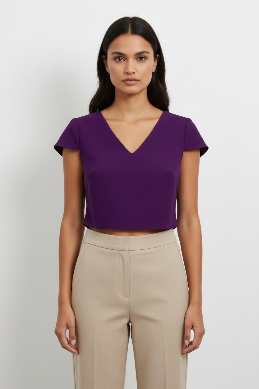 Top & tank top MAISON LEMOINE - Seconde main Purple