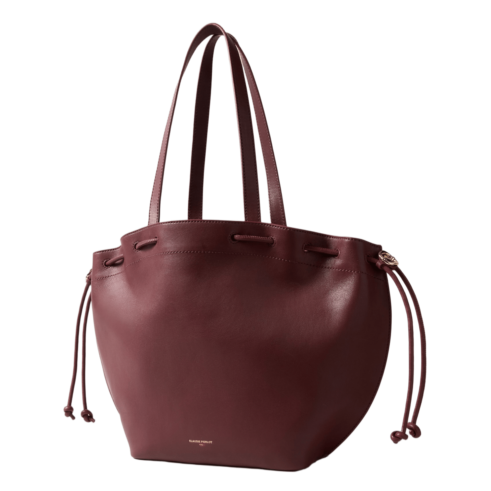 Sac porté épaule en cuir CLAUDIE PIERLOT Rouge