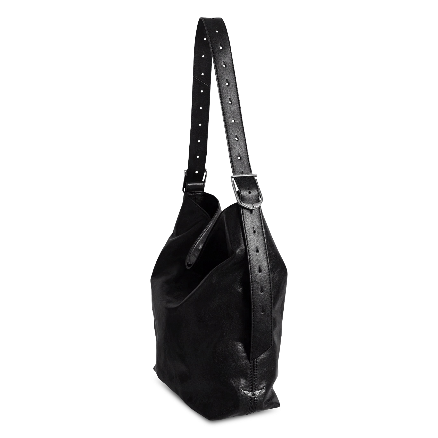Leather tote bag ZADIG&VOLTAIRE Black