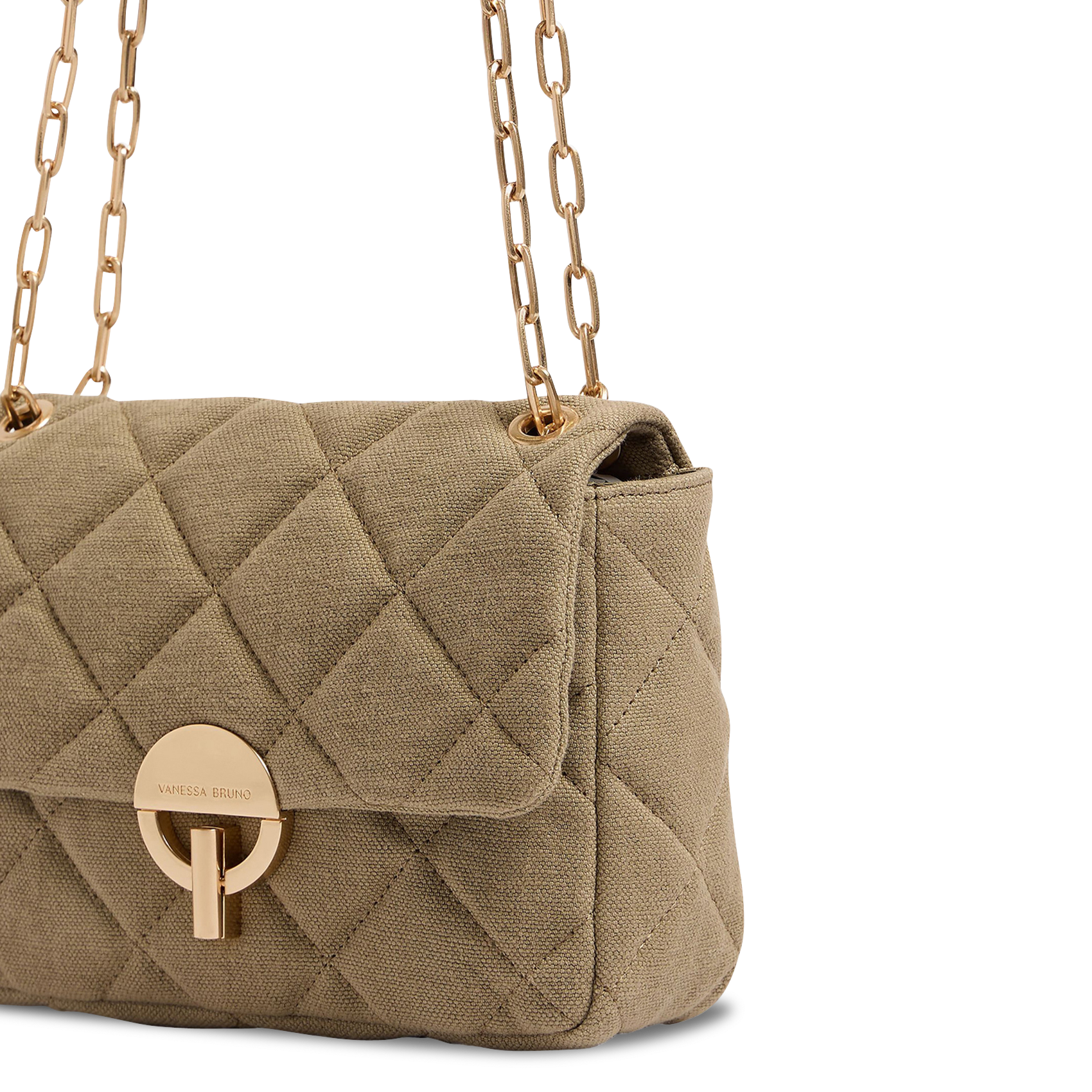 Sac bandoulière en lin | Beige VANESSA BRUNO Femme
