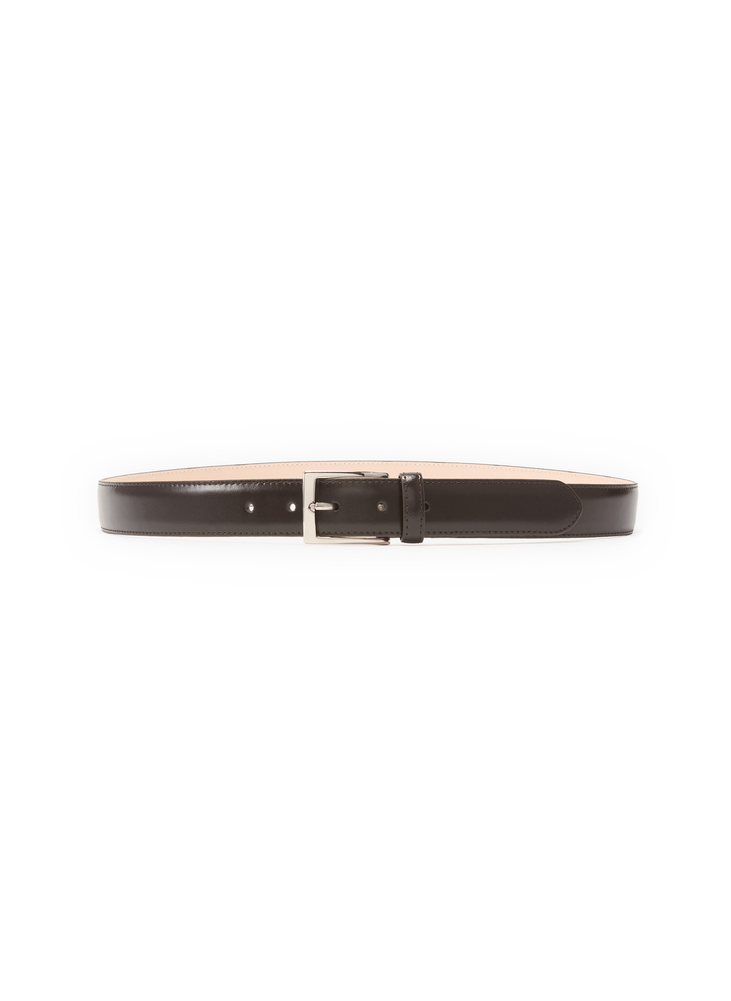 Leather belt with buckle SAISON 1865 Brown