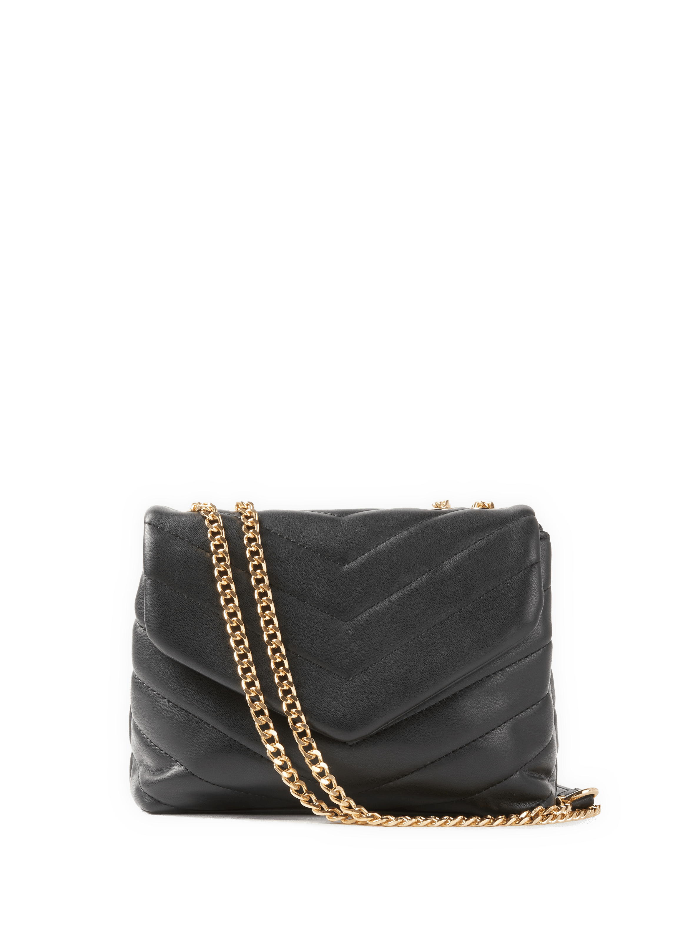 Quilted Shoulder Bag 9229 Khaki AU PRINTEMPS PARIS Black