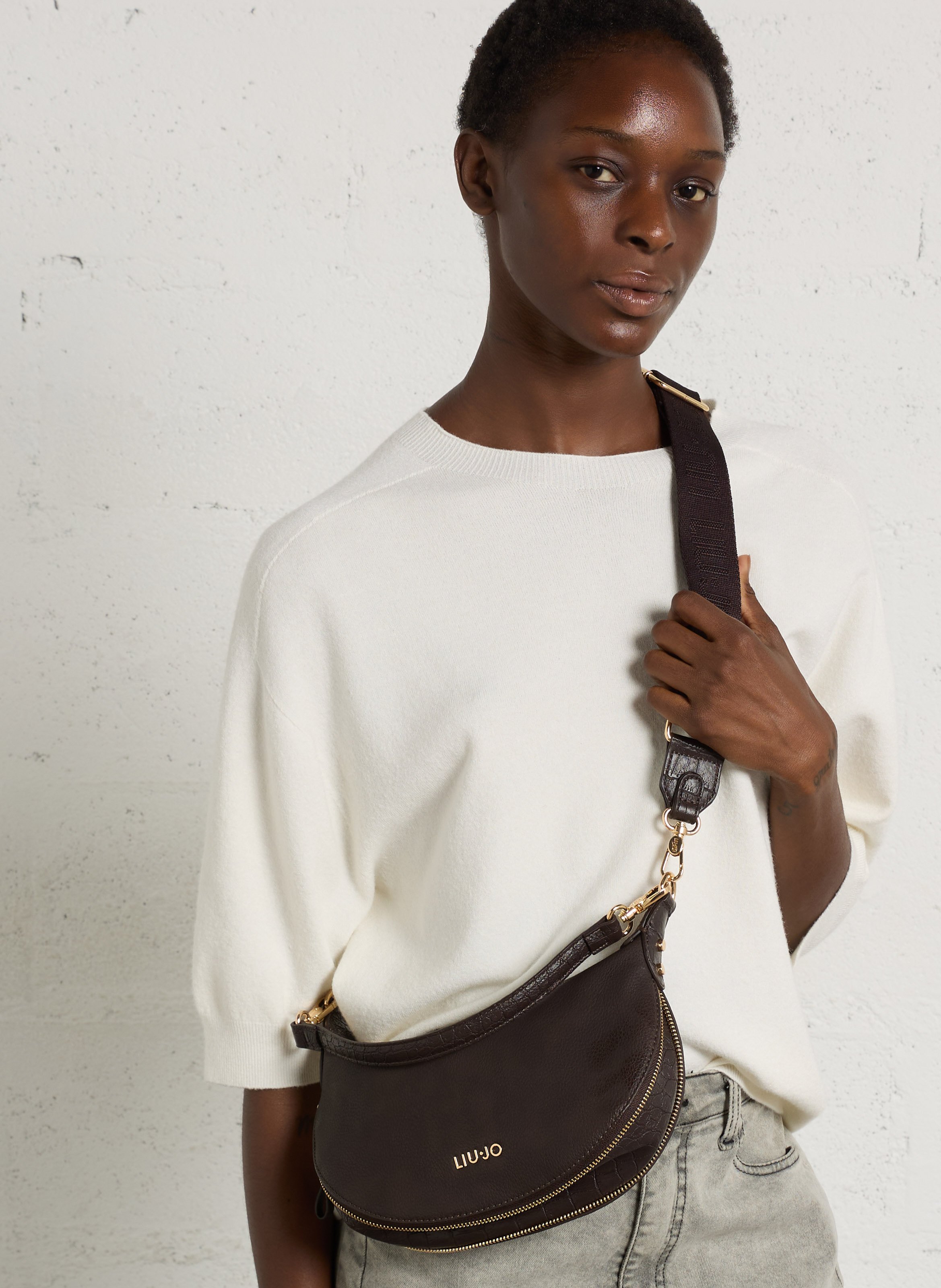 Hobo bag LIU JO Brown