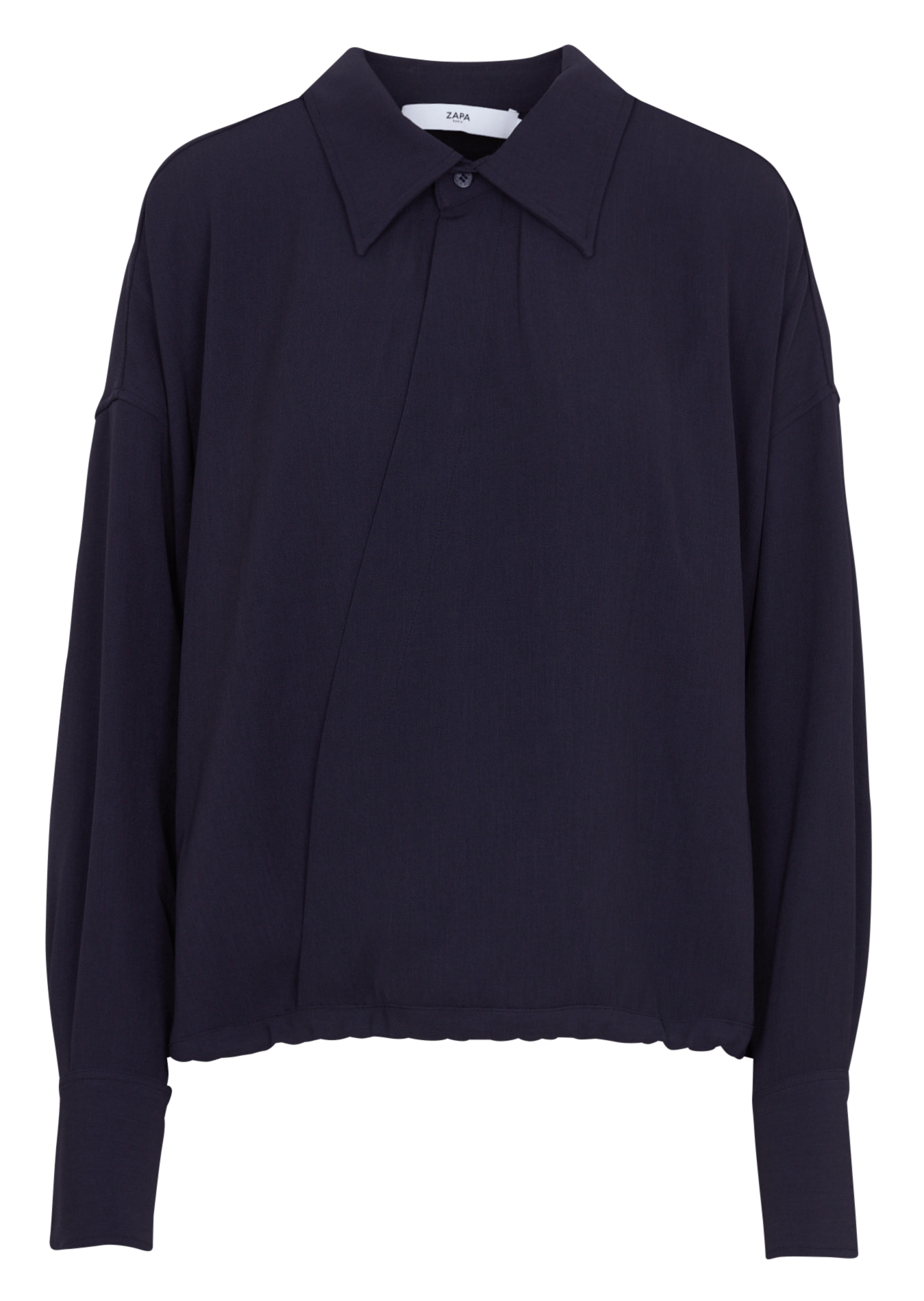 Straight linen shirt ZAPA Blue
