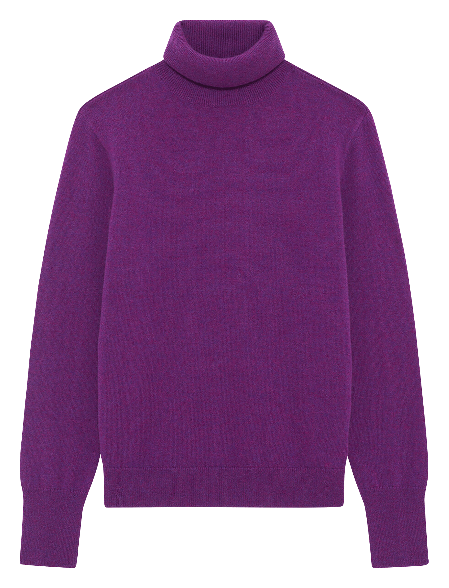 Rollkragenpullover aus Kaschmir | Violett CAROLL Damen