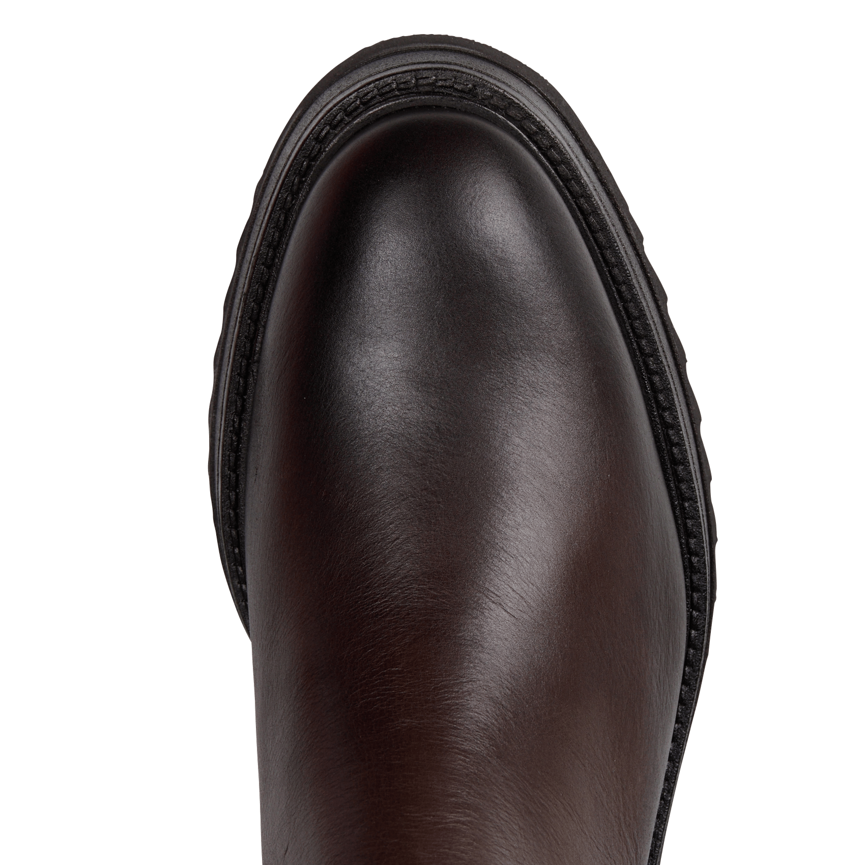 Leather mid-calf boots | Brown JB MARTIN Women