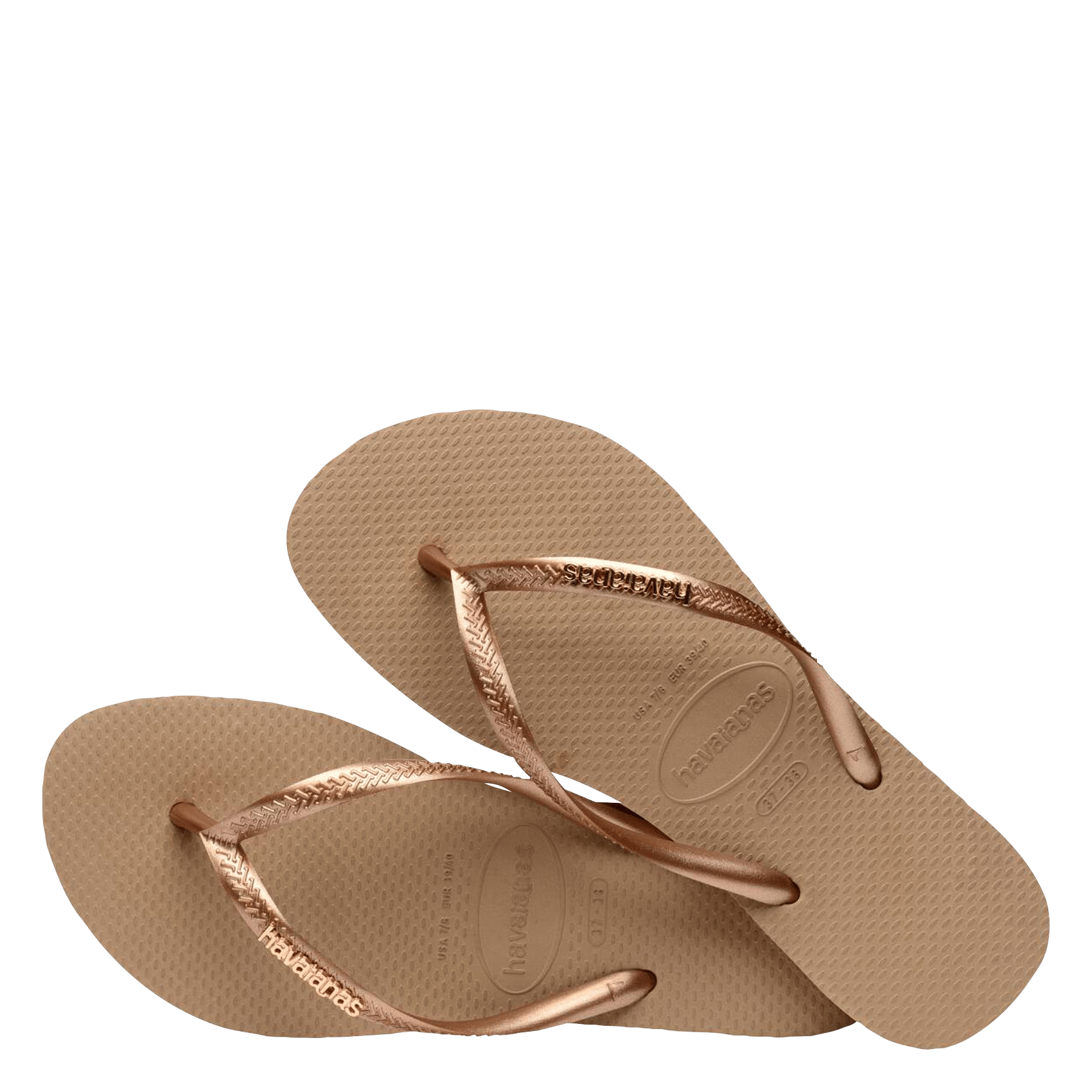 Havaianas Slim metallic logo HAVAIANAS Pink