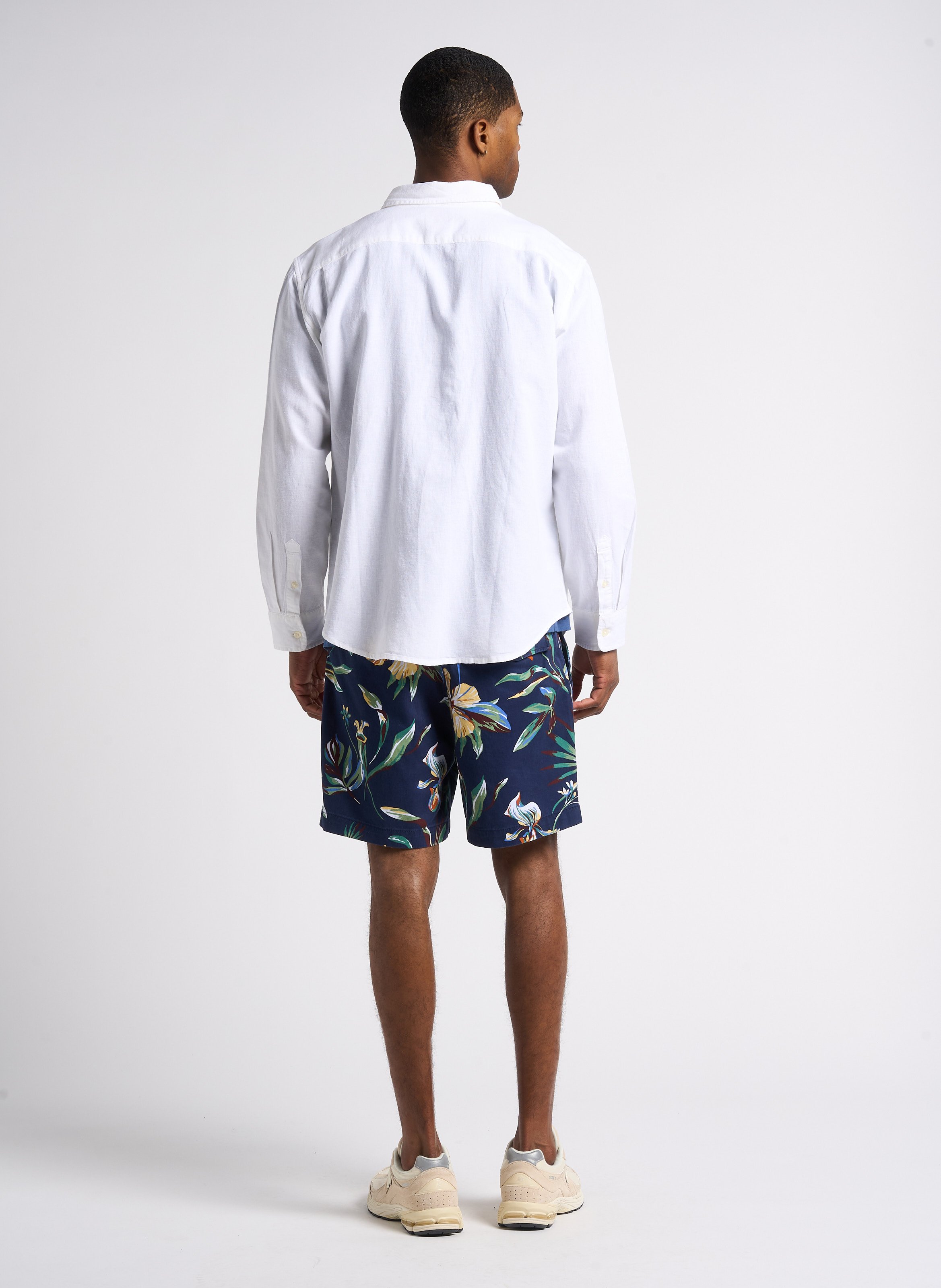 Printed cotton shorts LEVI&#039;S Blue