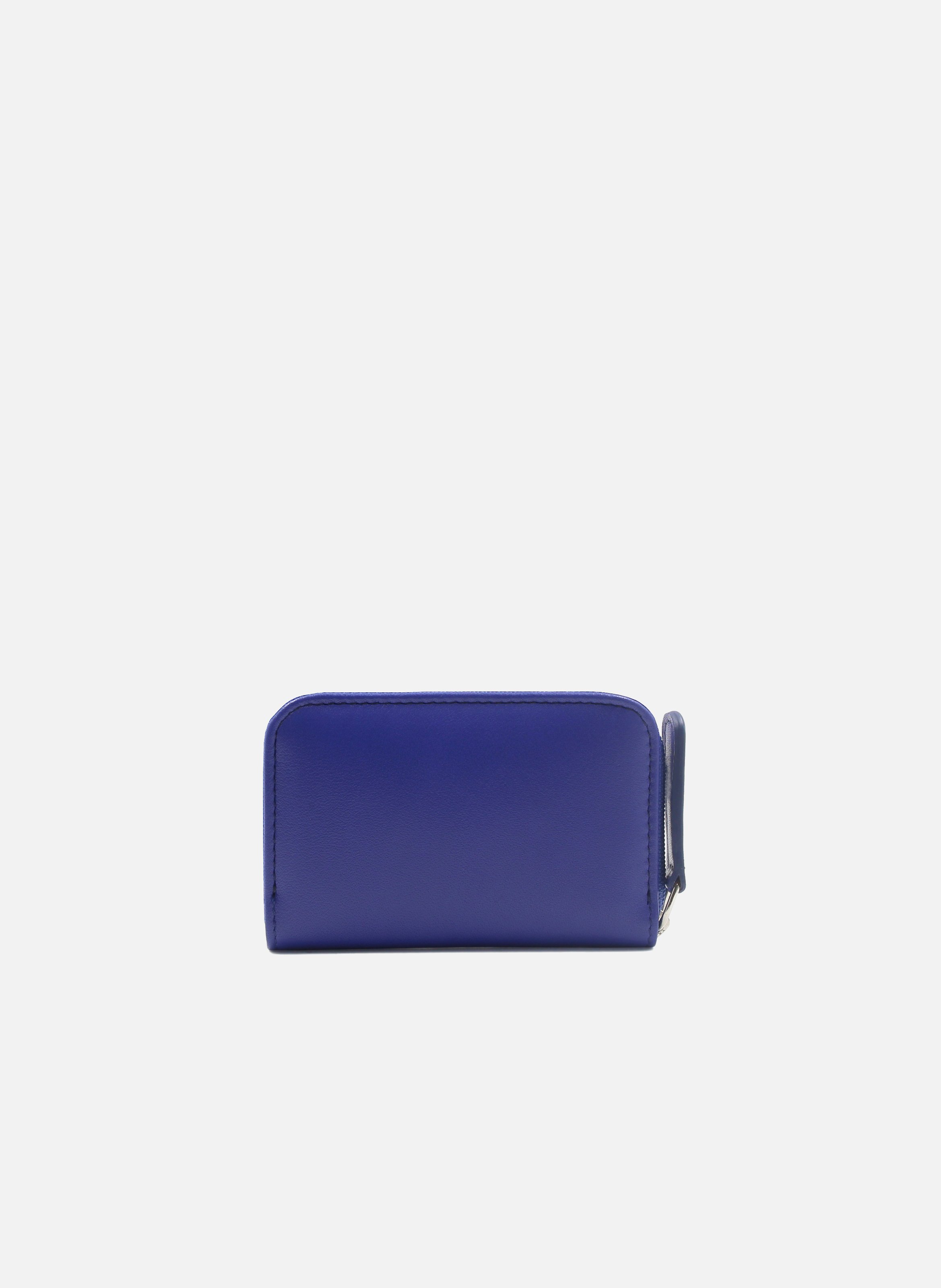 Smooth leather coin purse JULES & JENN Blue