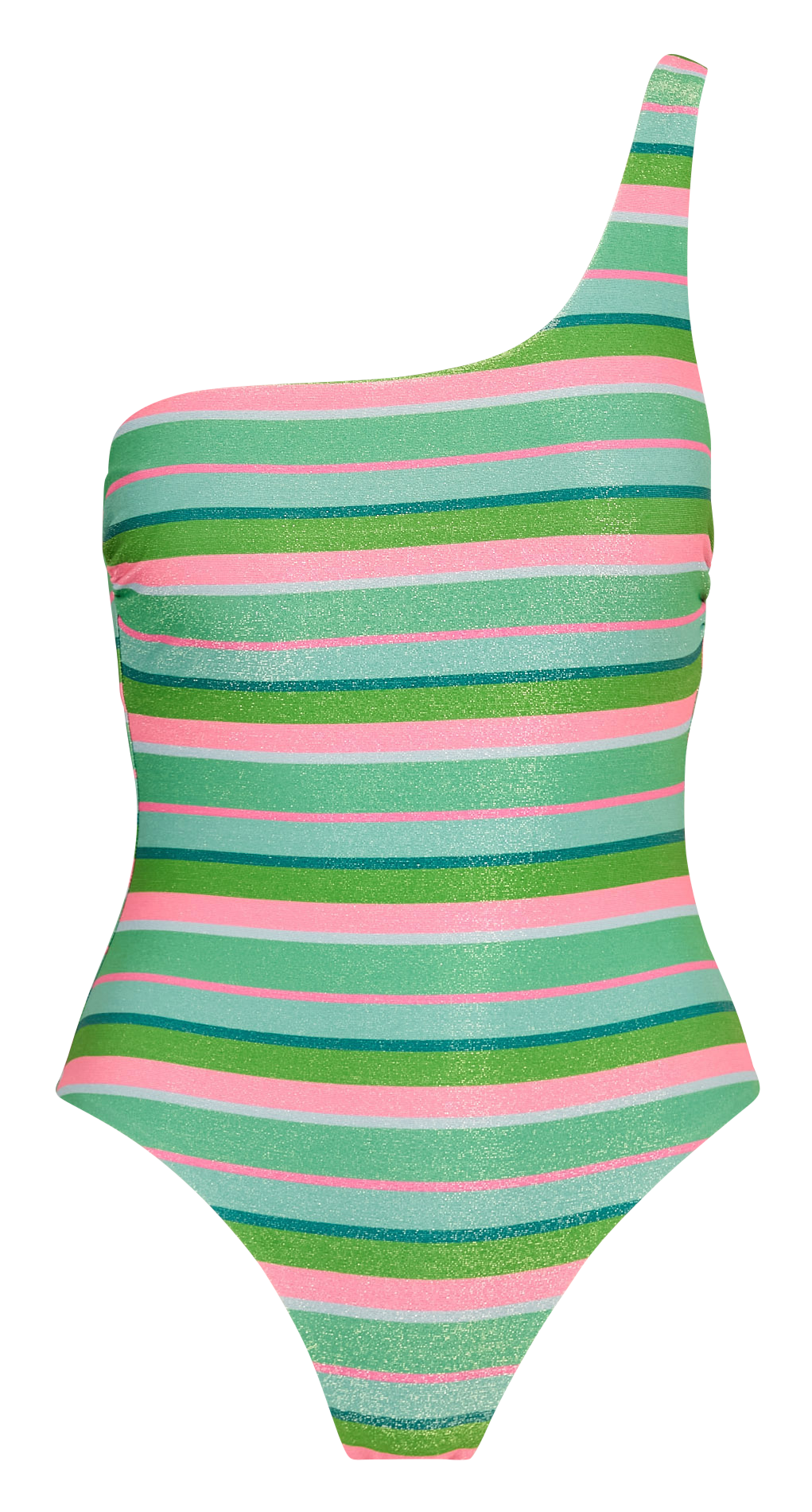 Maillot de bain 1 pièce asymétrique ROBIN COLLECTION Multicolore