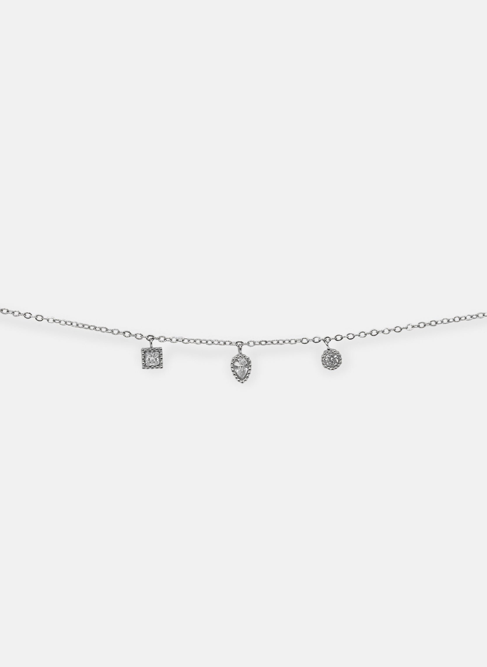Anya Starry Chain Bracelet AEC Paris Silver