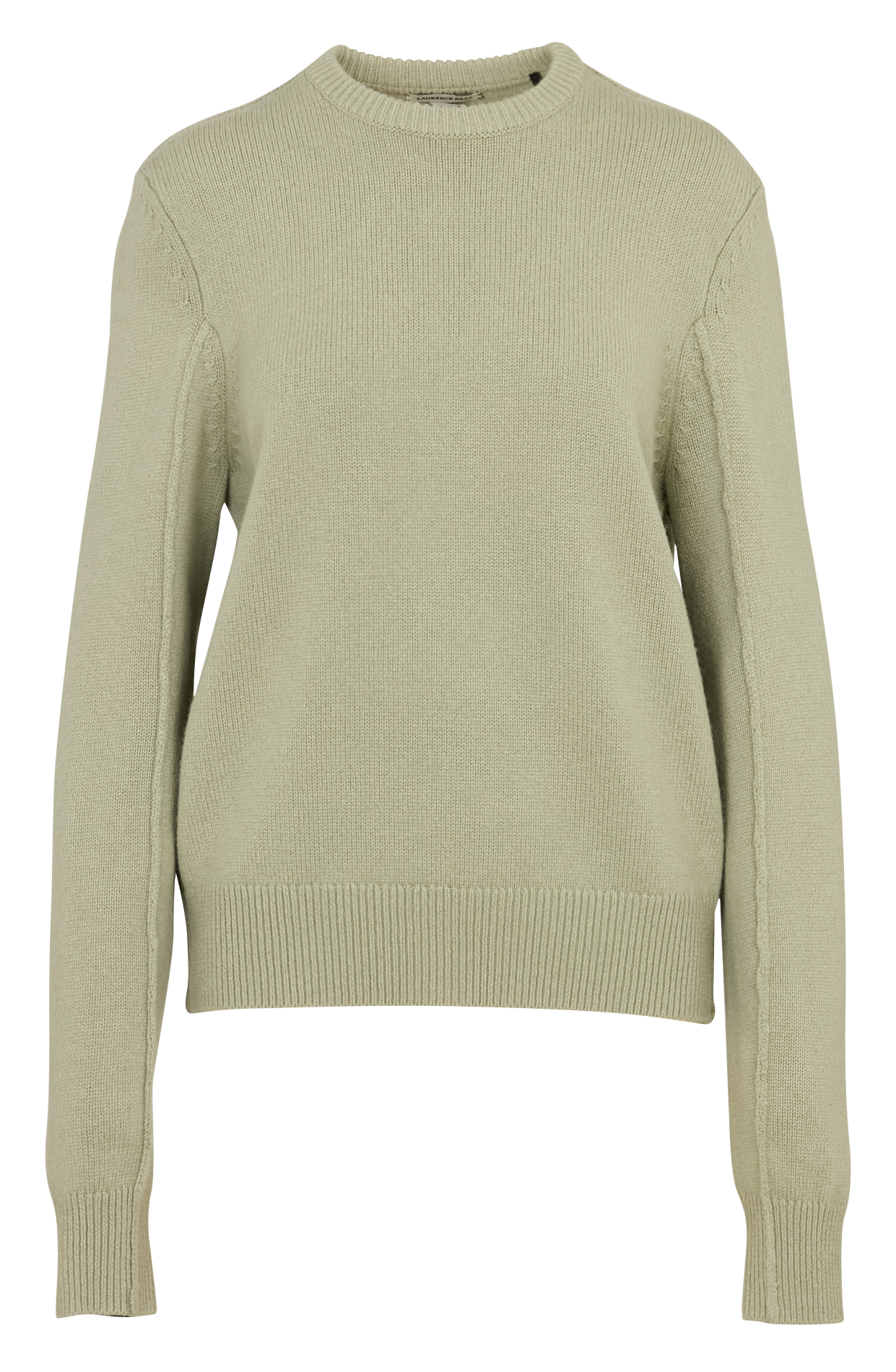 Gerade geschnittener Wollpullover LAURENCE BRAS Grun